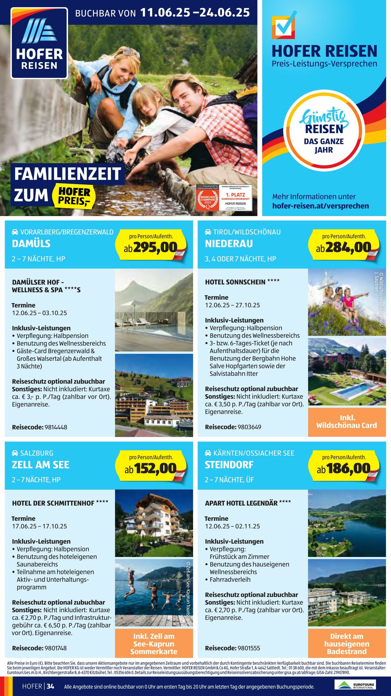 Prospekt Hofer 13.06.2025 - 18.06.2025
