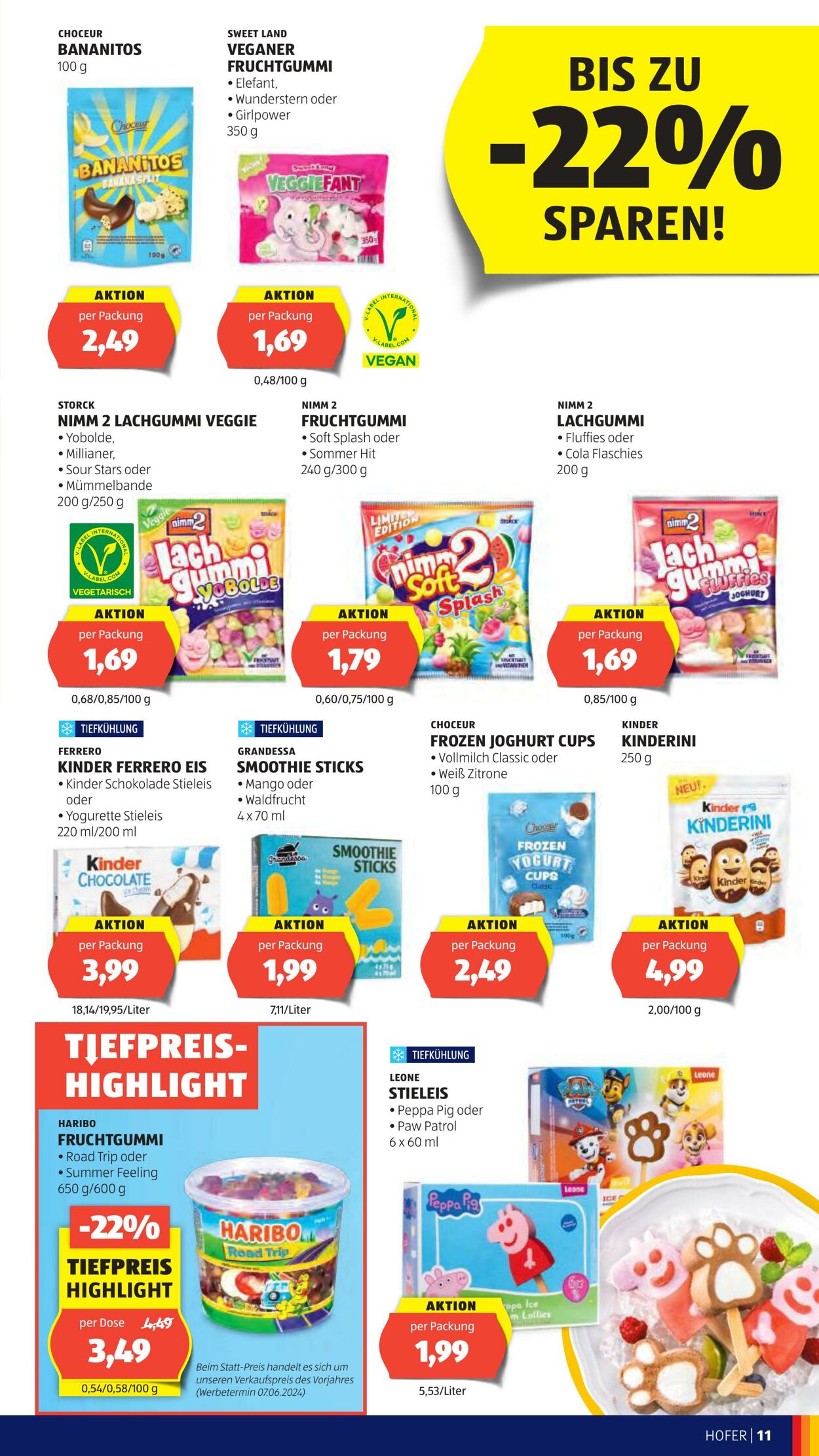 Prospekt Hofer 13.06.2025 - 18.06.2025
