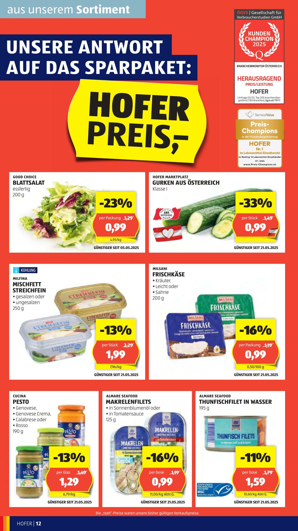 Prospekt Hofer 13.06.2025 - 18.06.2025