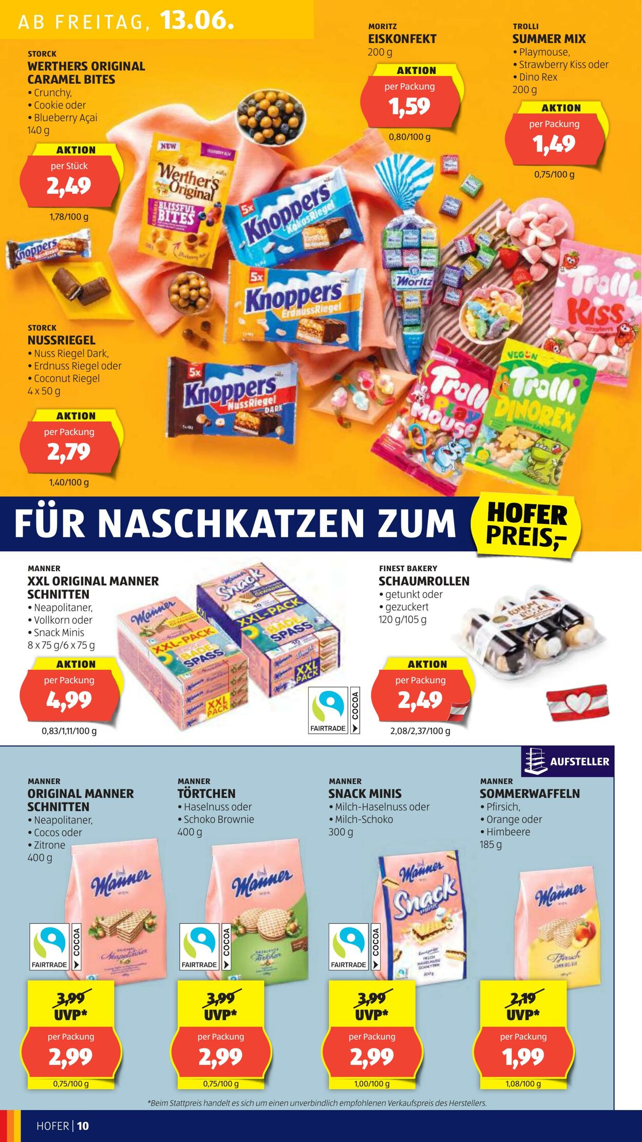 Prospekt Hofer 13.06.2025 - 18.06.2025