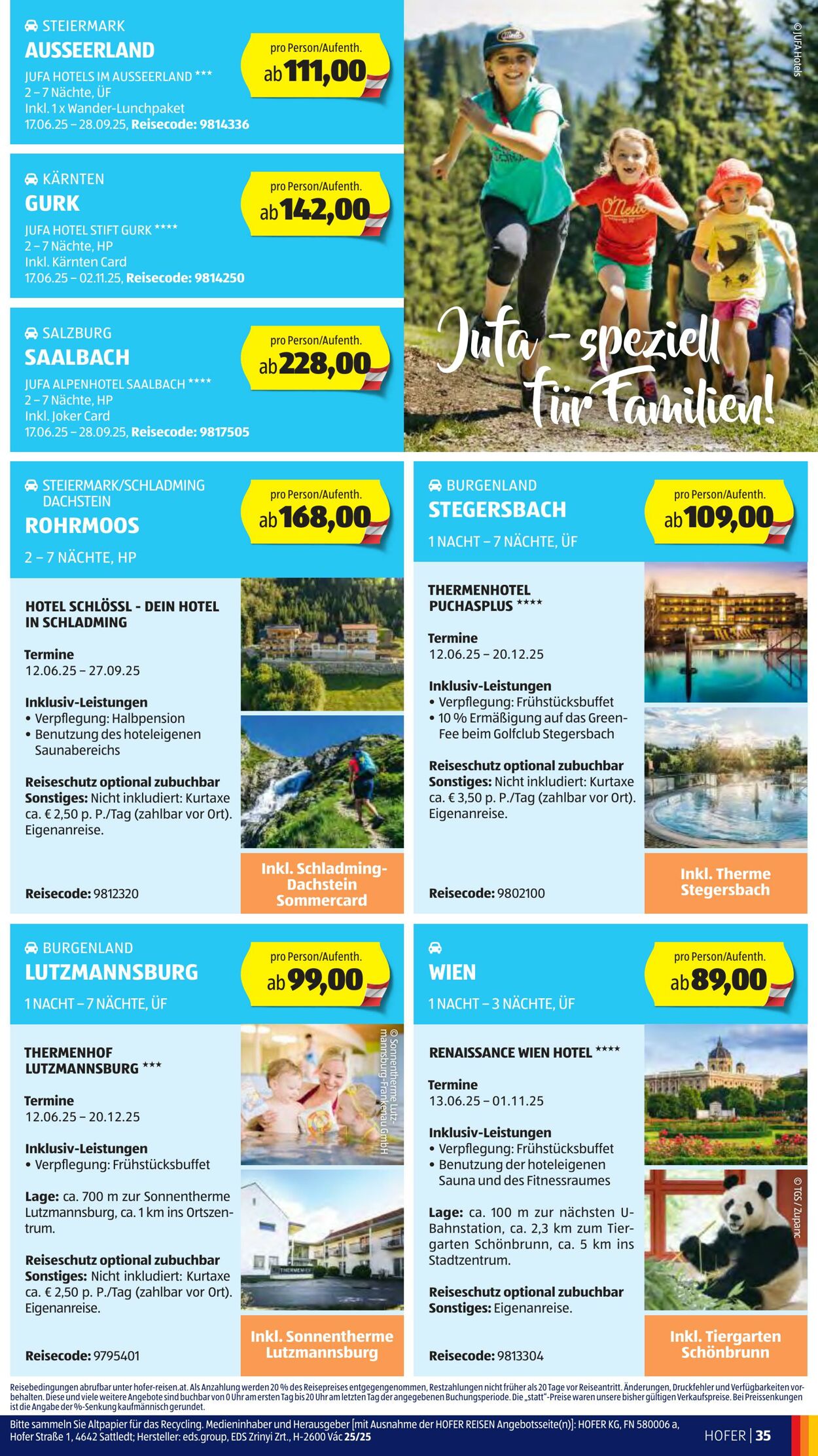 Prospekt Hofer 13.06.2025 - 18.06.2025