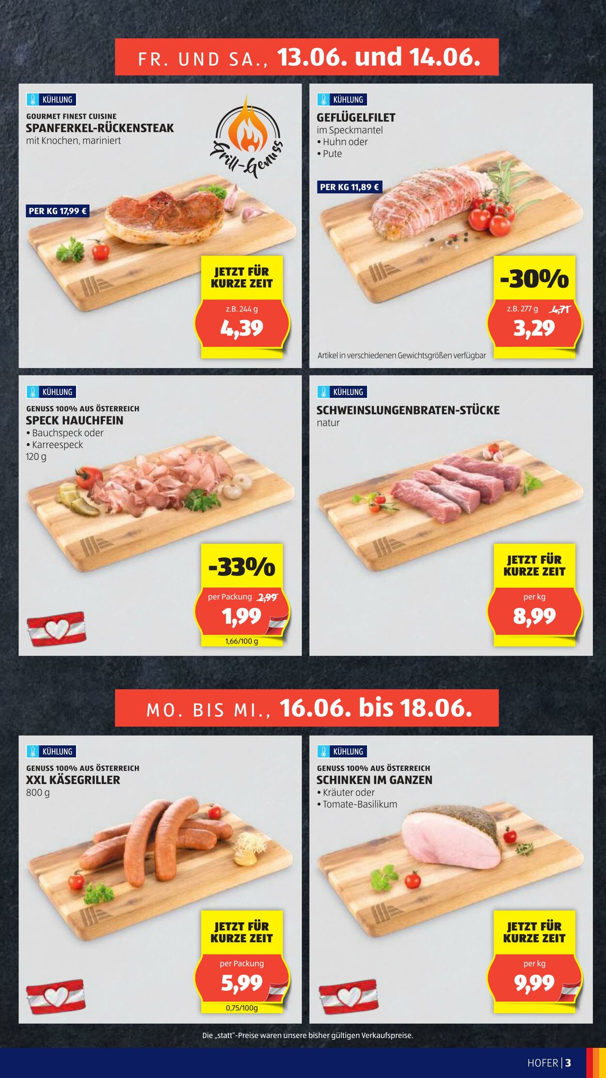 Prospekt Hofer 13.06.2025 - 18.06.2025
