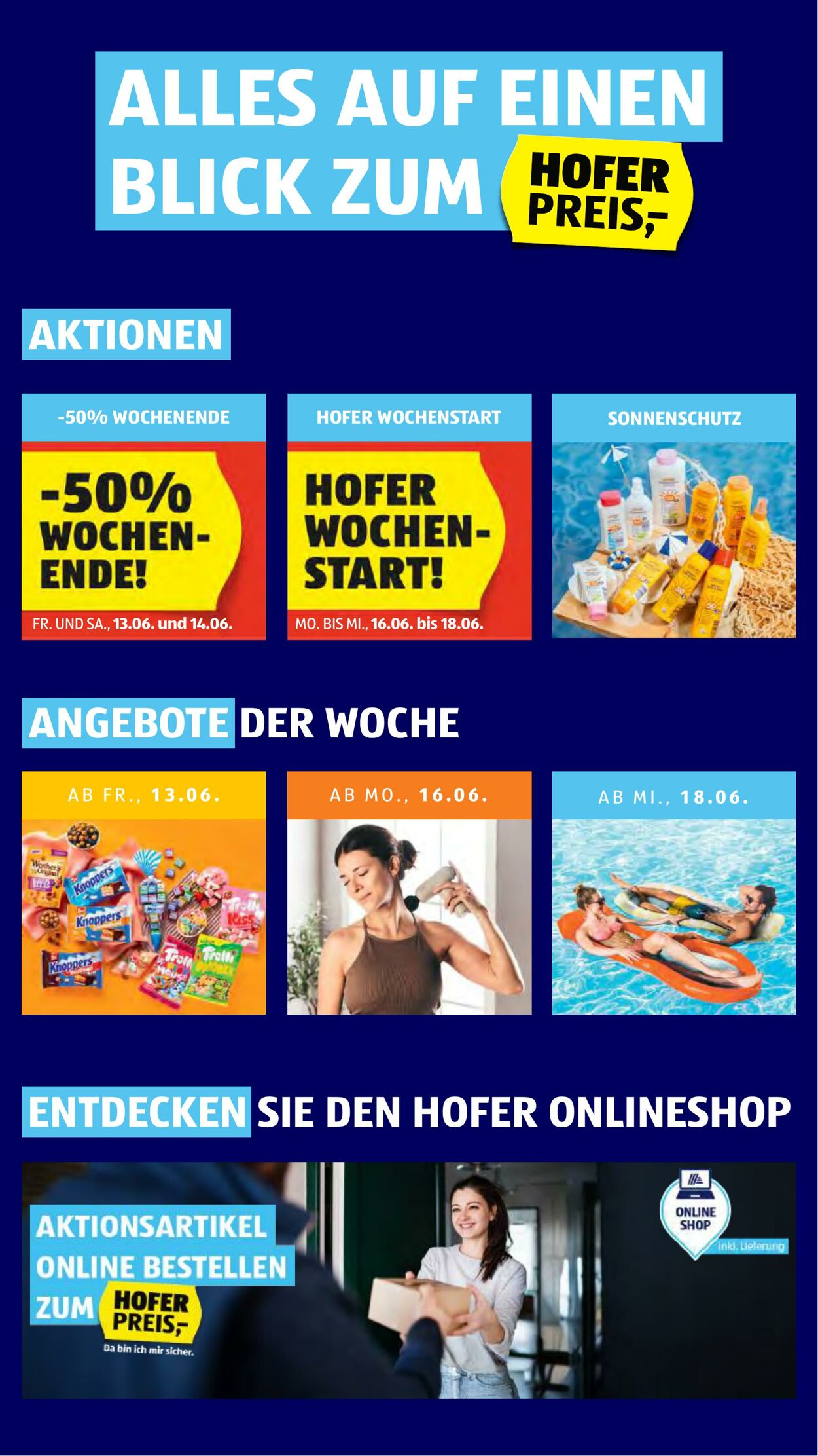 Prospekt Hofer 13.06.2025 - 18.06.2025