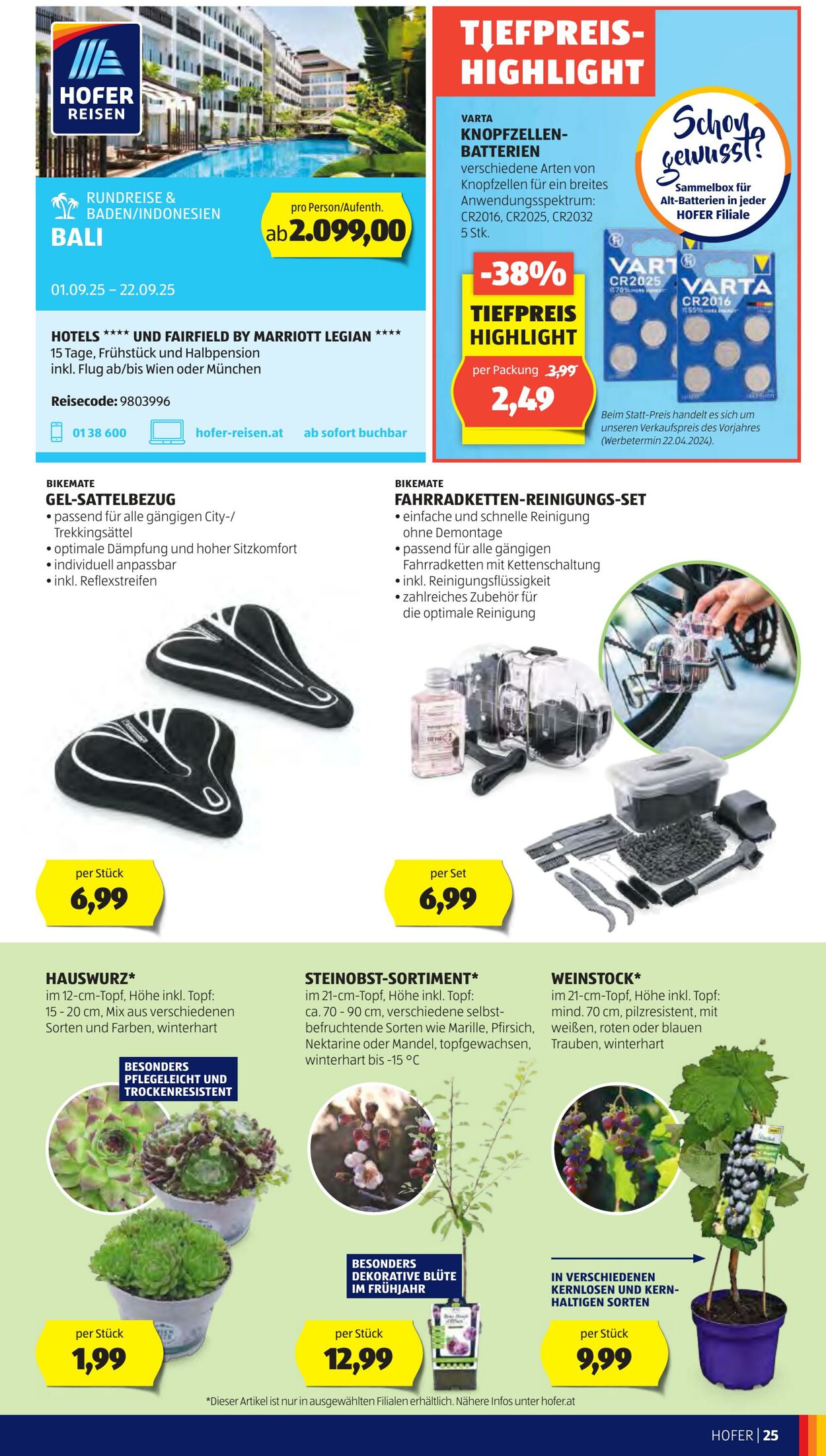Prospekt Hofer 13.06.2025 - 18.06.2025