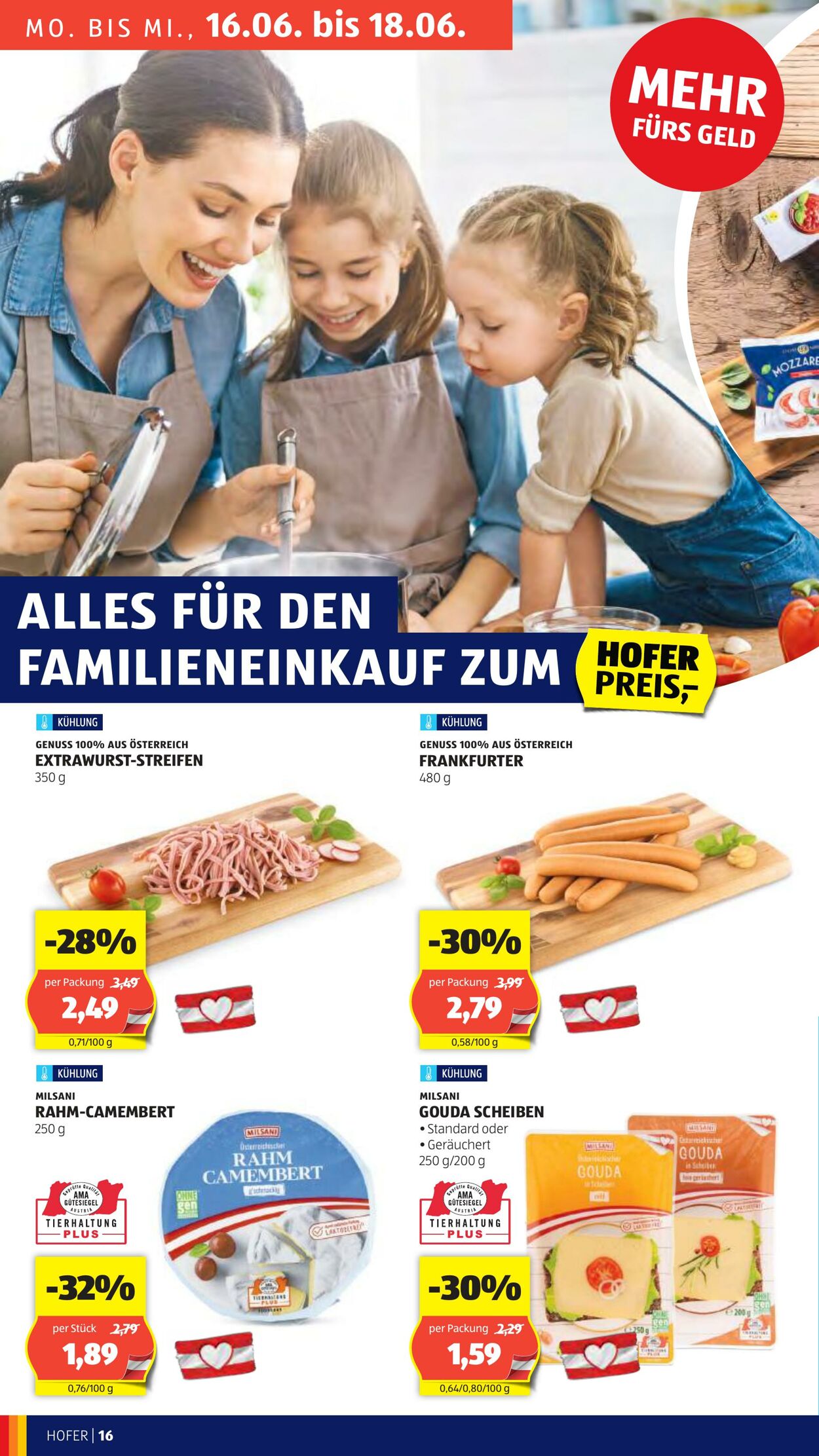 Prospekt Hofer 13.06.2025 - 18.06.2025