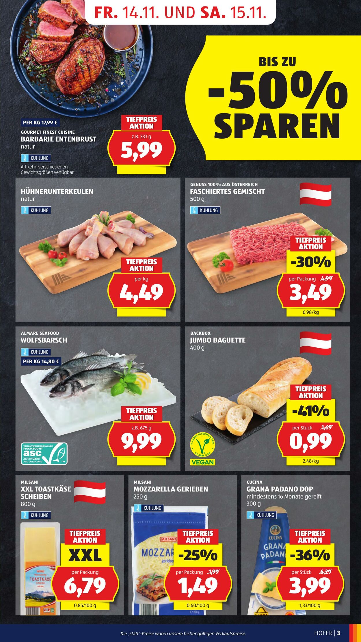 Prospekt Hofer 14.11.2025 - 20.11.2025