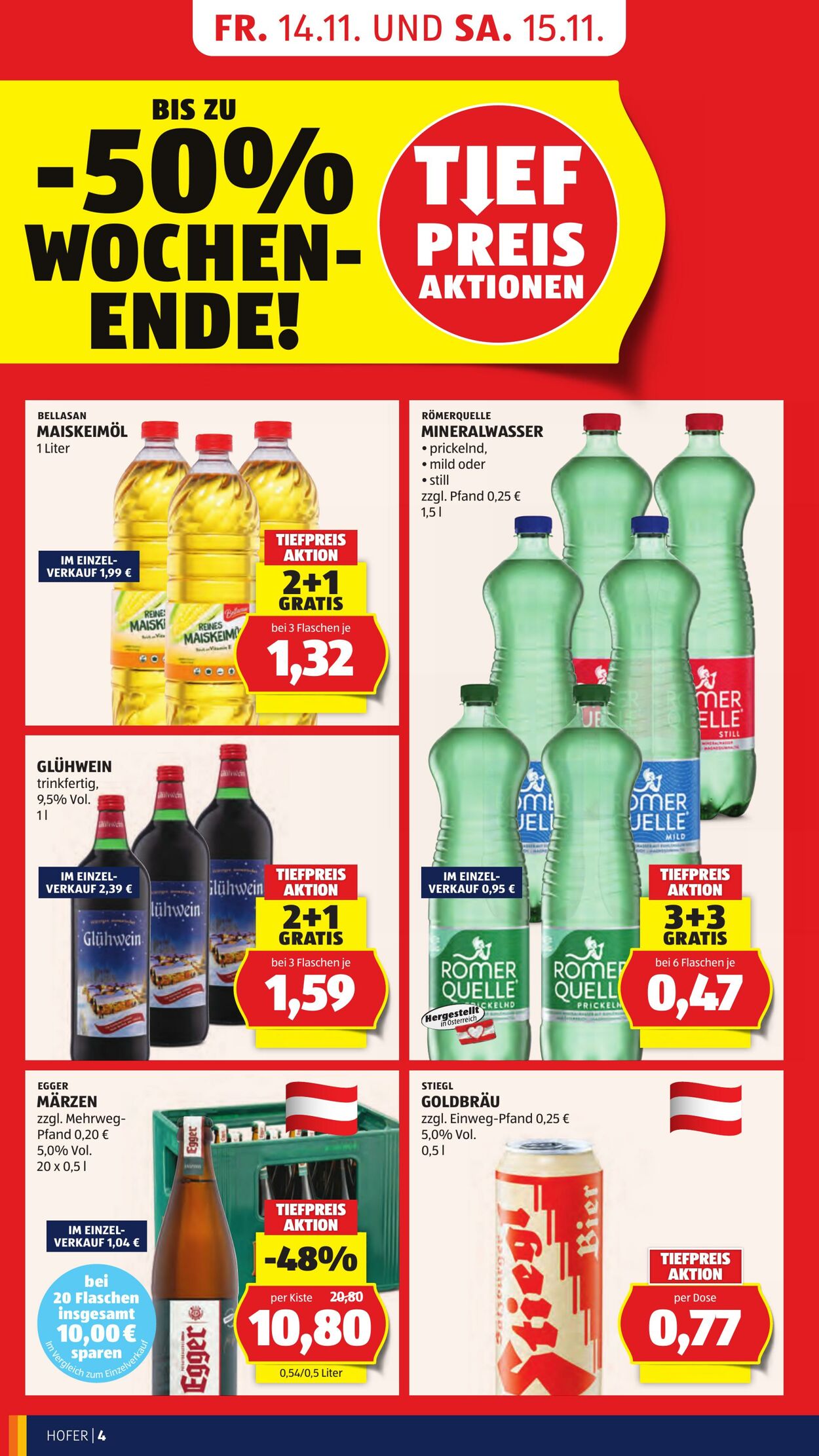 Prospekt Hofer 14.11.2025 - 20.11.2025