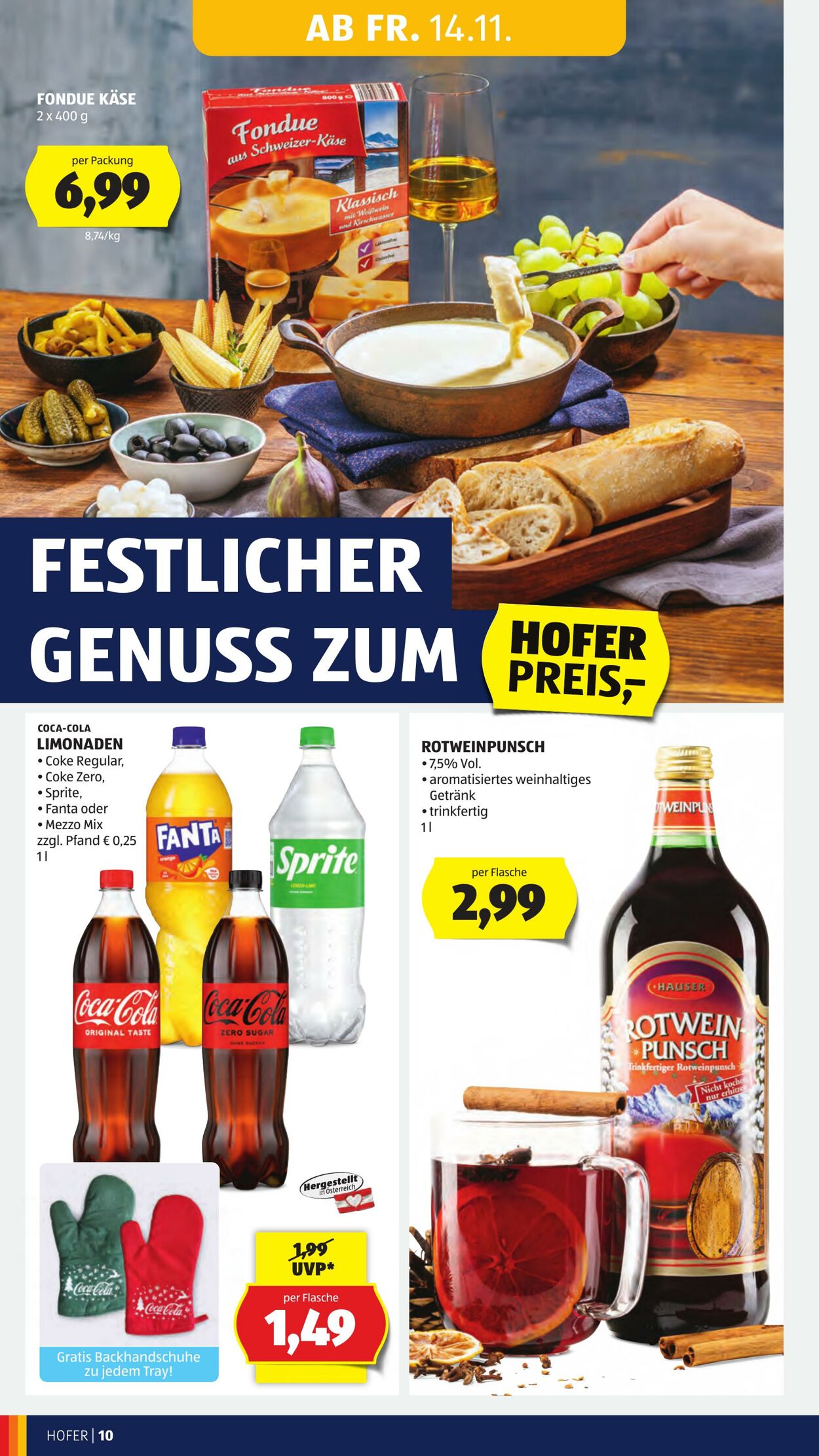 Prospekt Hofer 14.11.2025 - 20.11.2025