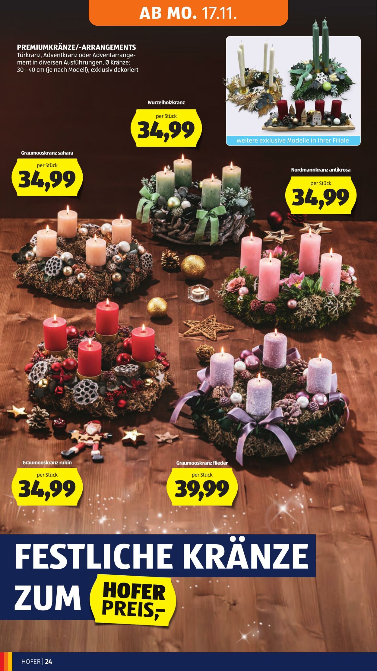 Prospekt Hofer 14.11.2025 - 20.11.2025