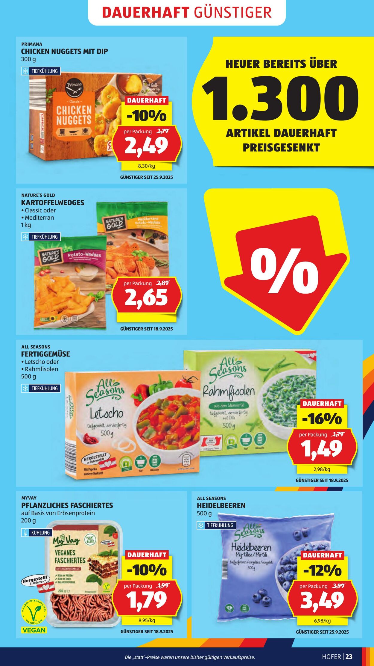 Prospekt Hofer 14.11.2025 - 20.11.2025