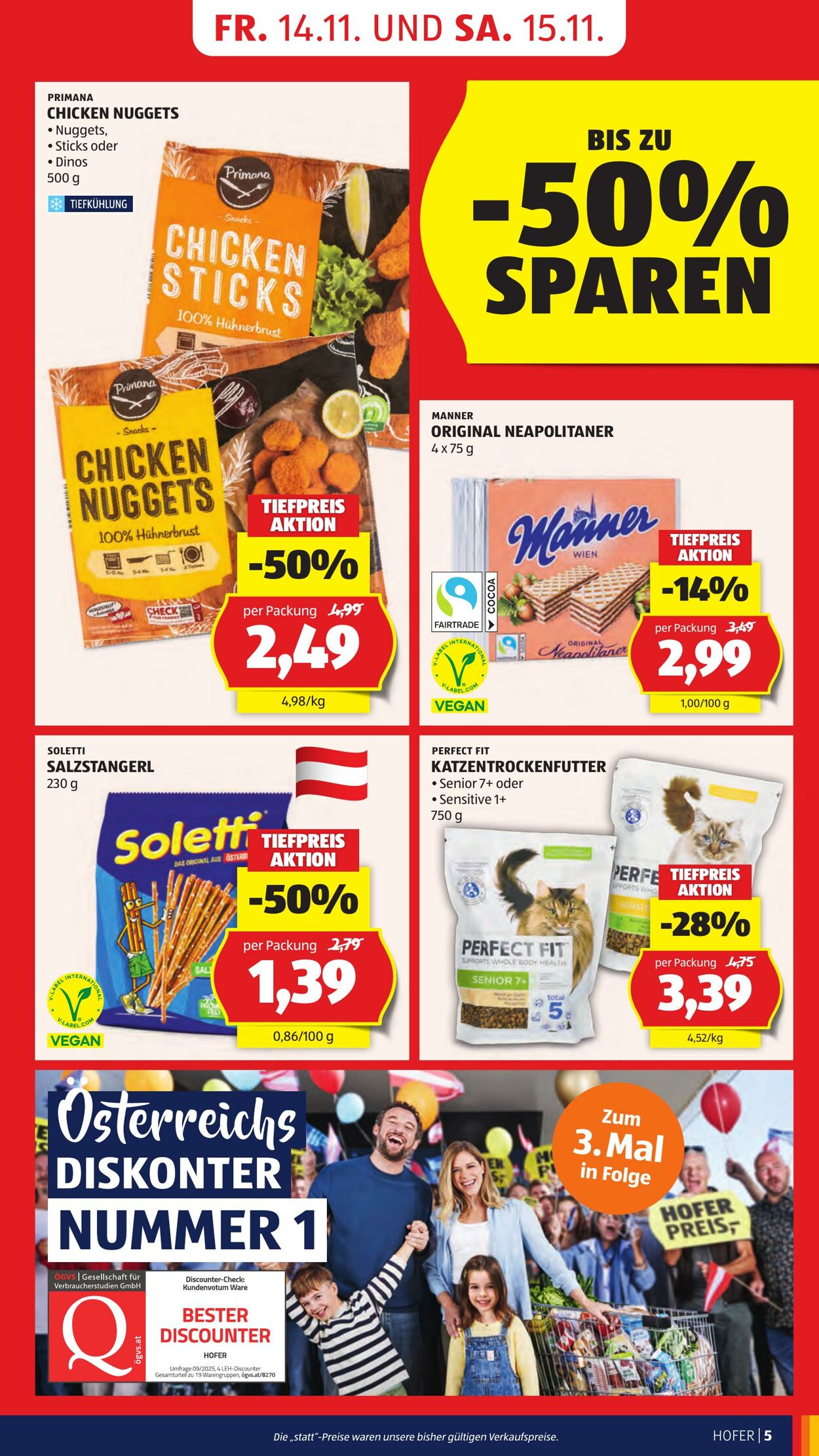 Prospekt Hofer 14.11.2025 - 20.11.2025