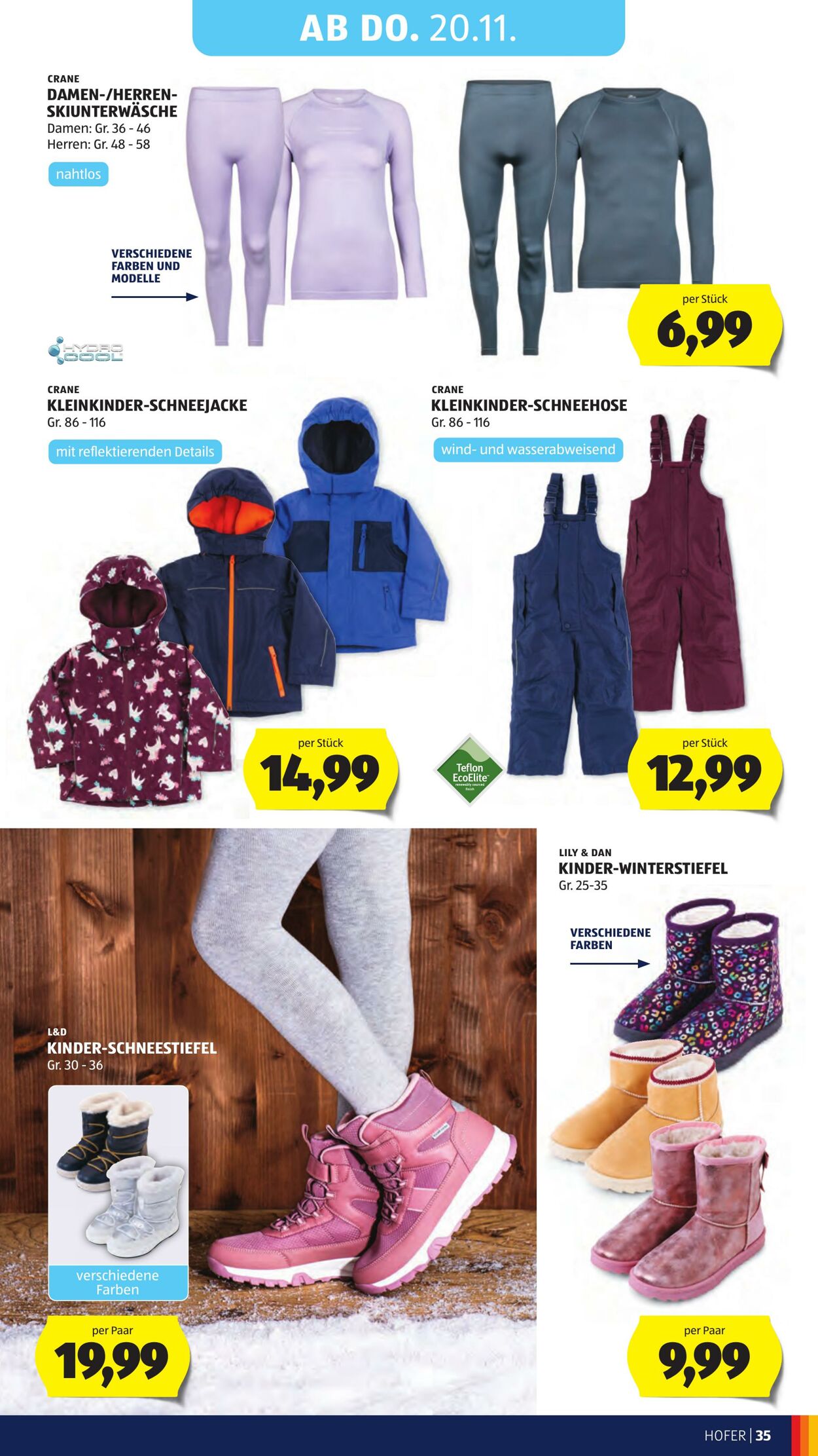 Prospekt Hofer 14.11.2025 - 20.11.2025