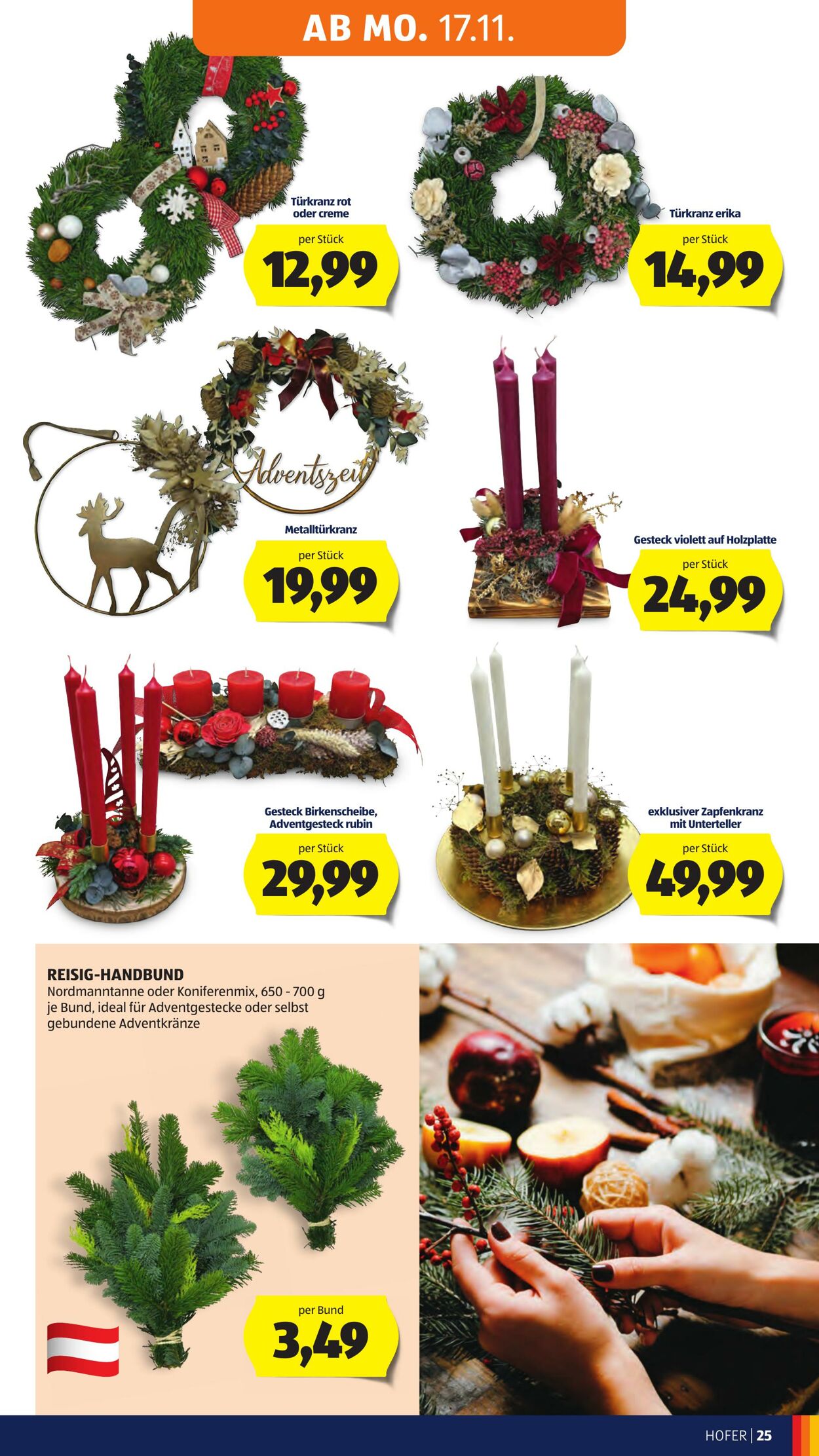 Prospekt Hofer 14.11.2025 - 20.11.2025