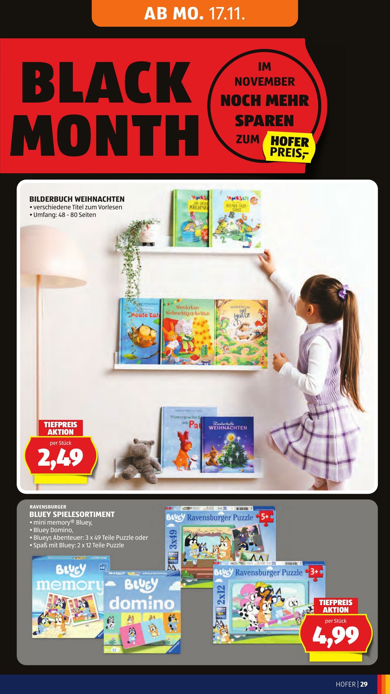 Prospekt Hofer 14.11.2025 - 20.11.2025