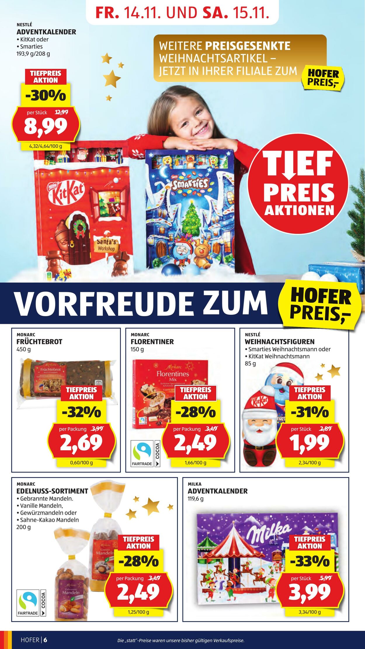 Prospekt Hofer 14.11.2025 - 20.11.2025