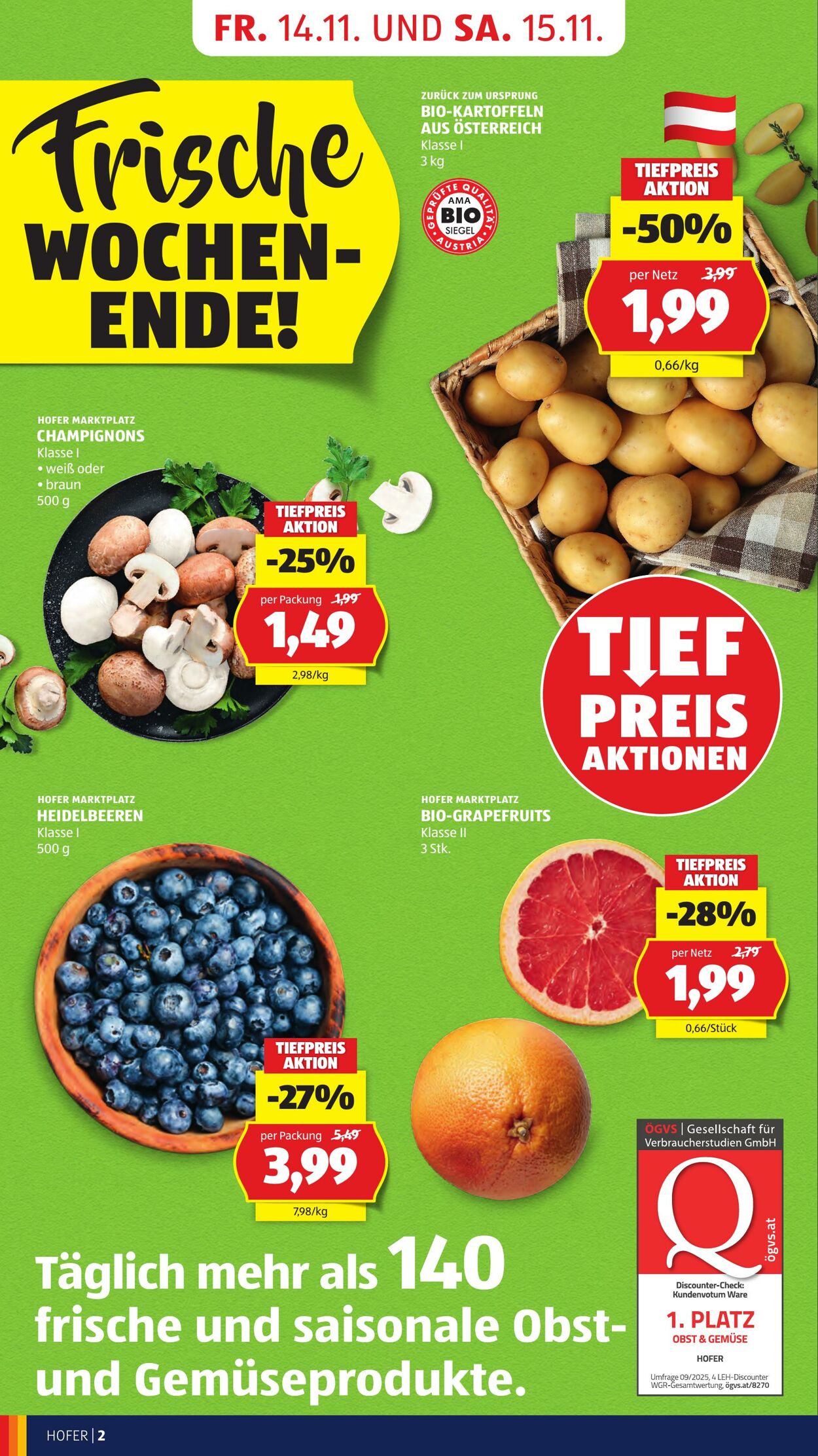 Prospekt Hofer 14.11.2025 - 20.11.2025