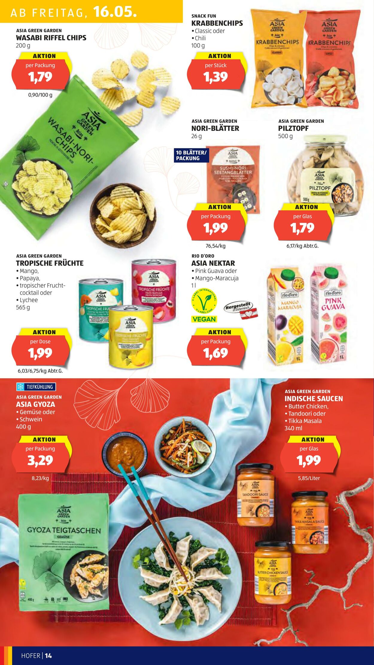Prospekt Hofer 16.05.2025 - 22.05.2025