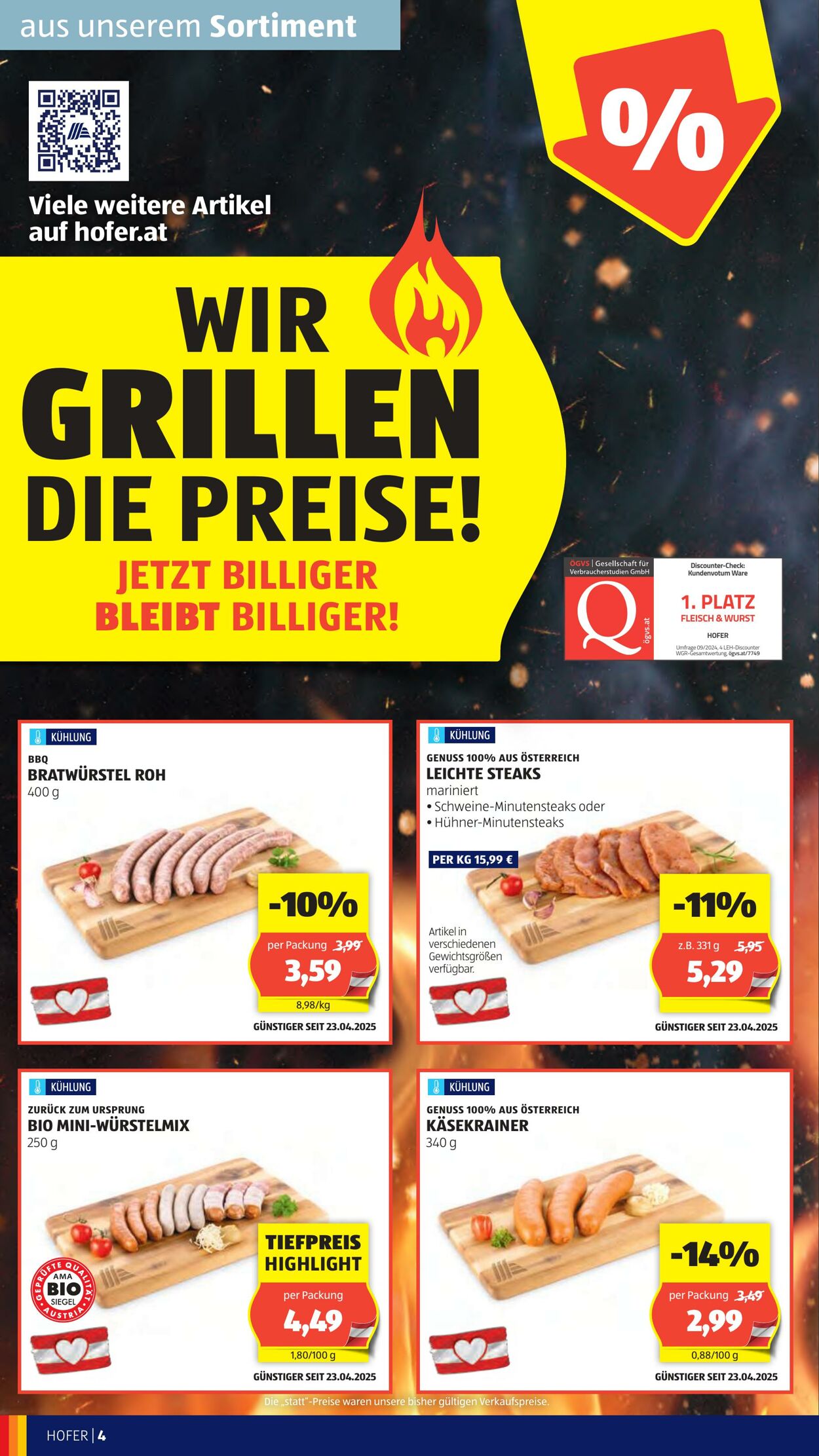 Prospekt Hofer 16.05.2025 - 22.05.2025