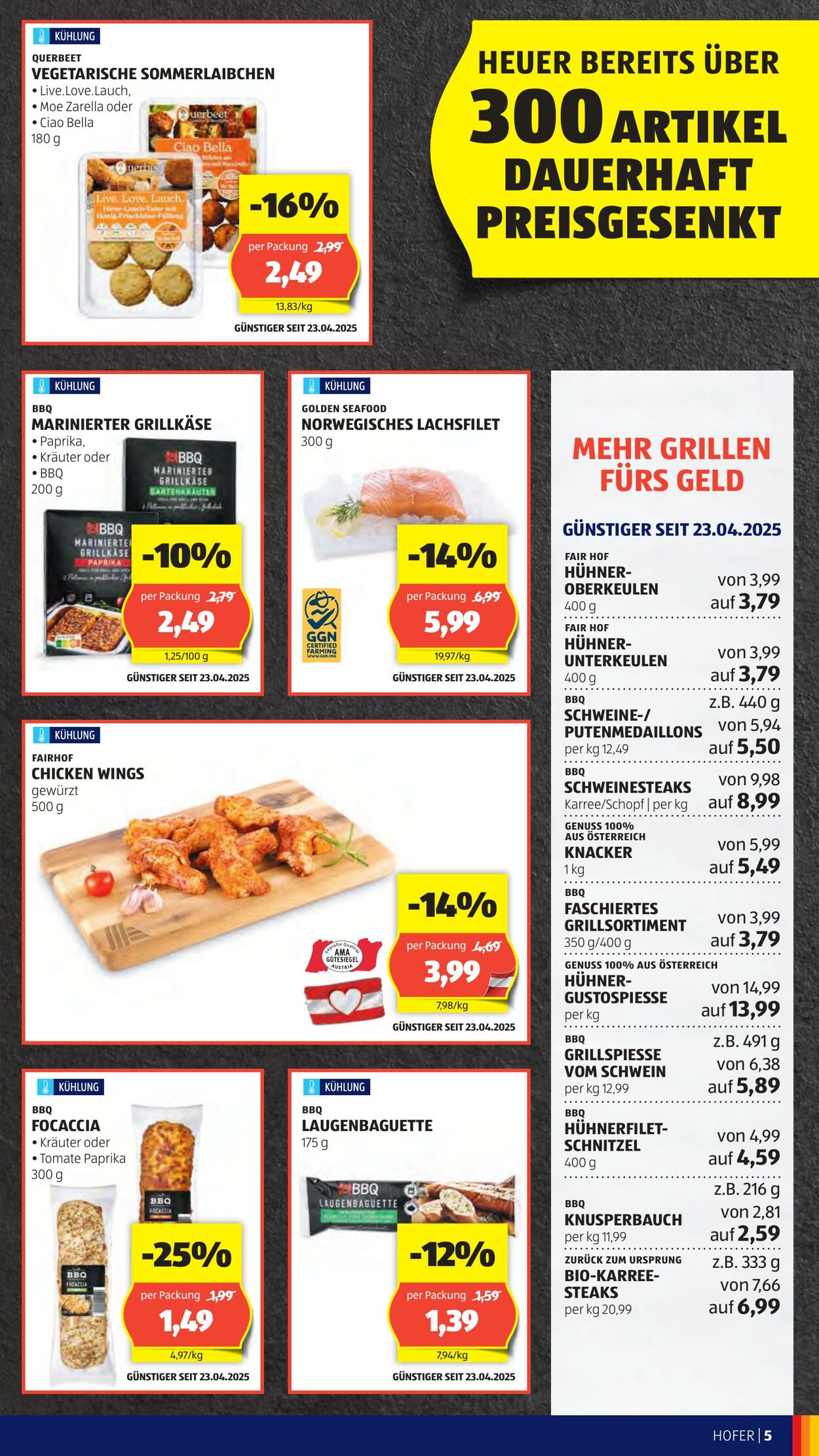 Prospekt Hofer 16.05.2025 - 22.05.2025