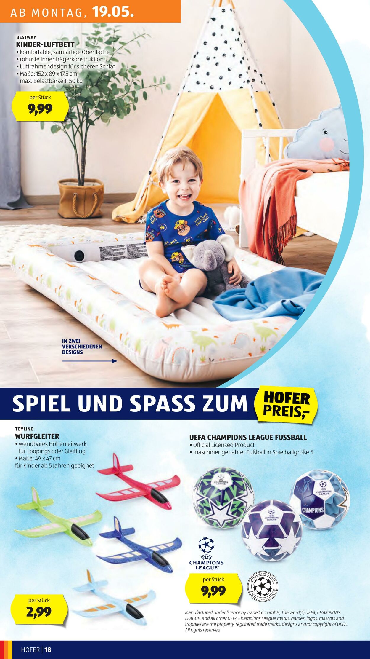 Prospekt Hofer 16.05.2025 - 22.05.2025
