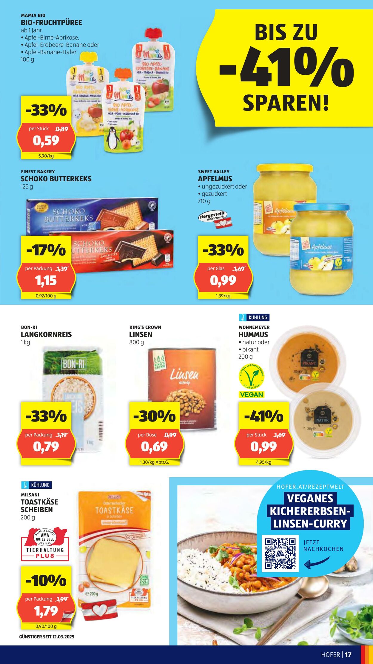 Prospekt Hofer 16.05.2025 - 22.05.2025