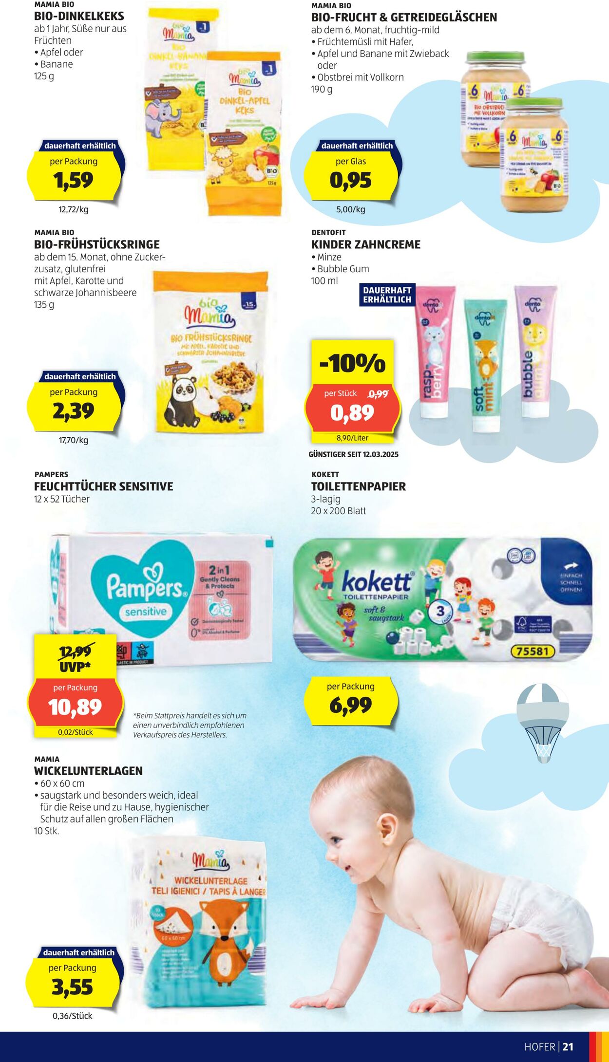 Prospekt Hofer 16.05.2025 - 22.05.2025