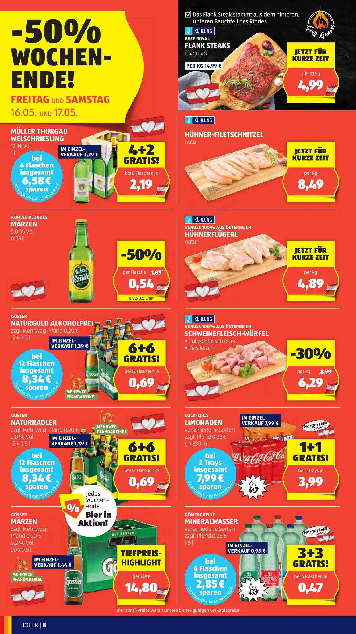 Prospekt Hofer 16.05.2025 - 22.05.2025