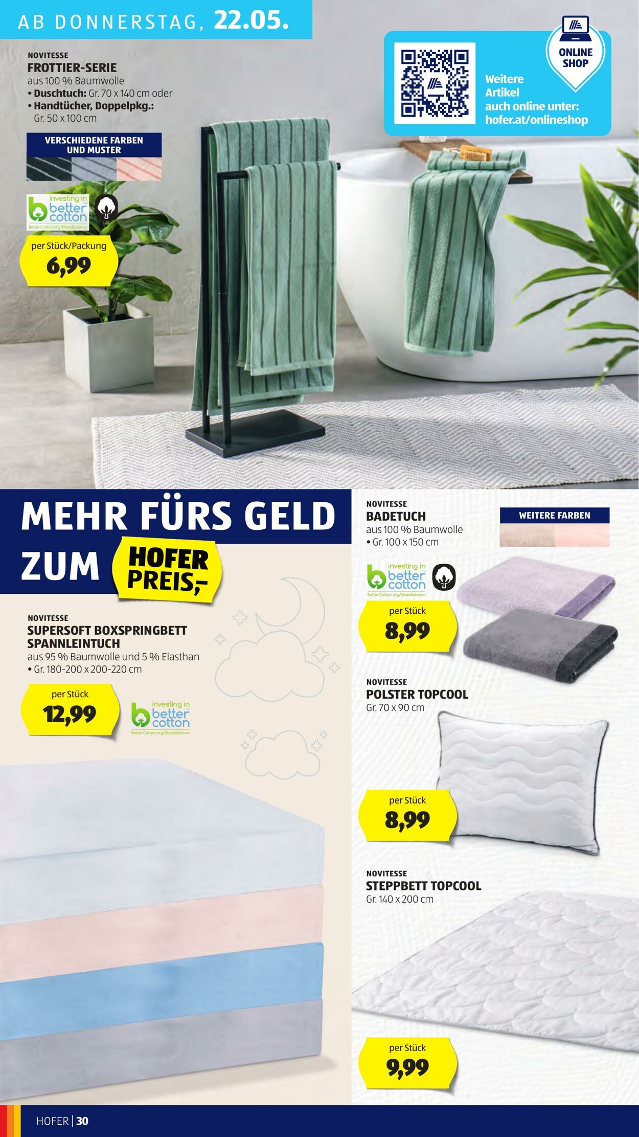 Prospekt Hofer 16.05.2025 - 22.05.2025