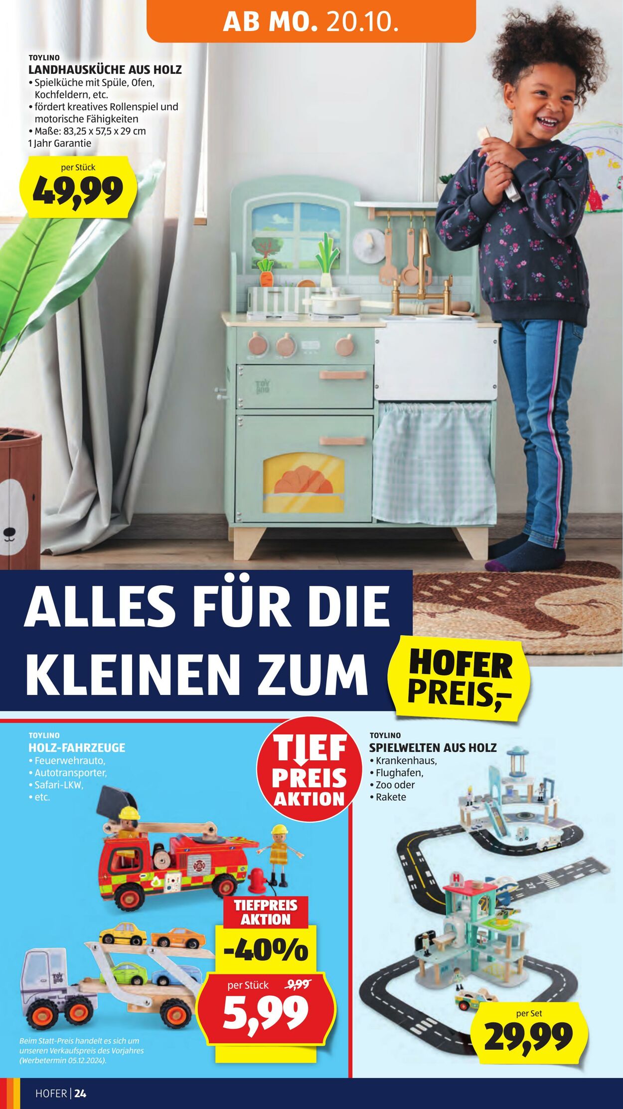 Prospekt Hofer 17.10.2025 - 23.10.2025