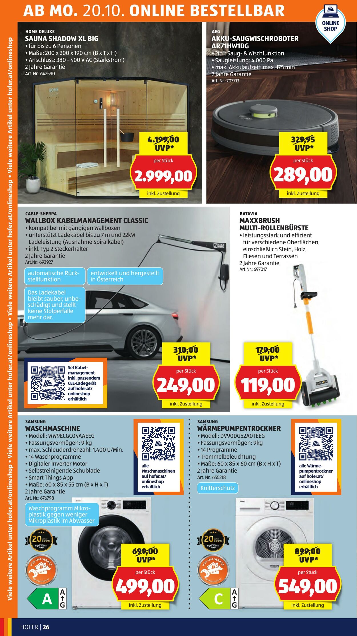 Prospekt Hofer 17.10.2025 - 23.10.2025