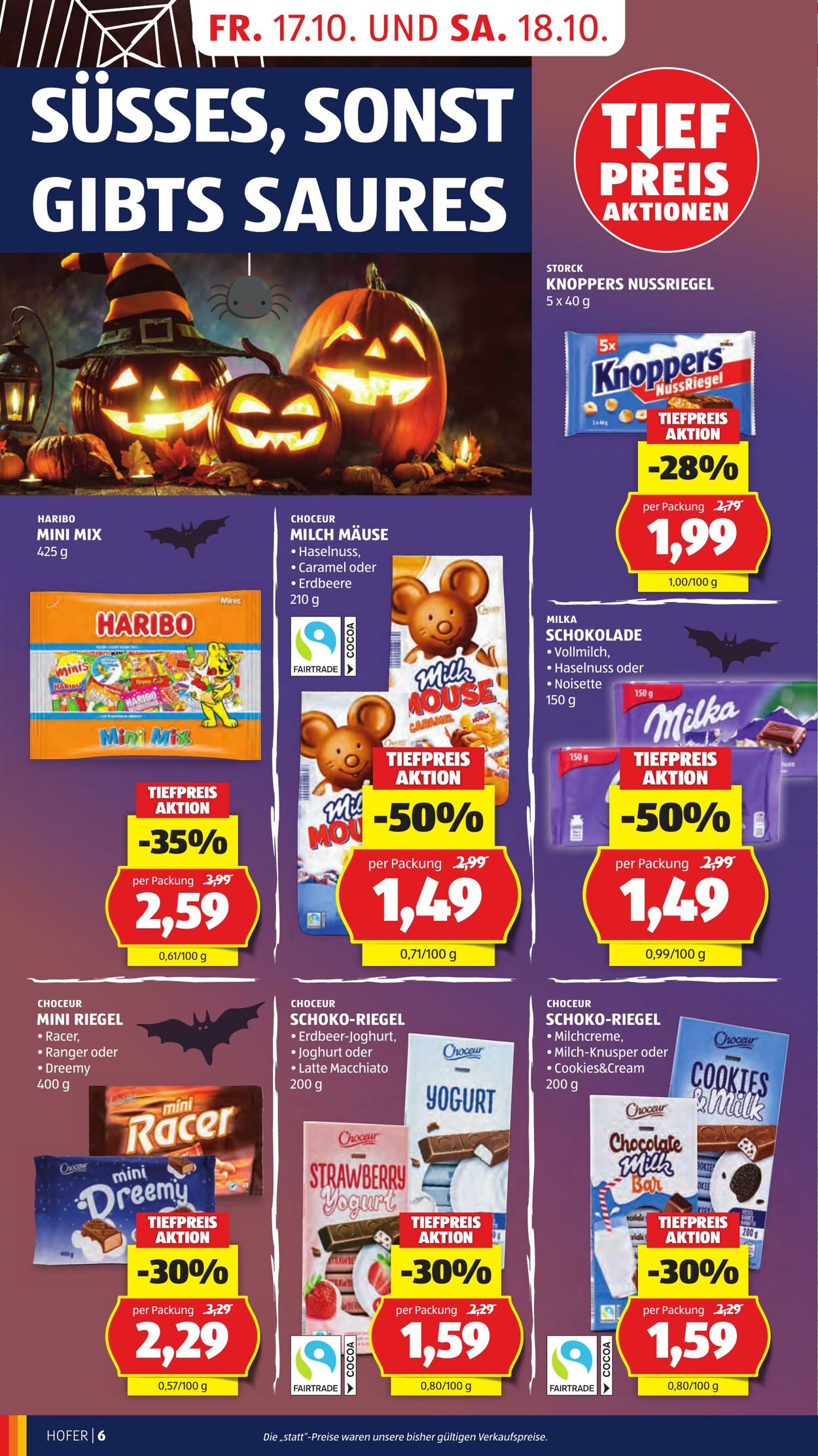 Prospekt Hofer 17.10.2025 - 23.10.2025