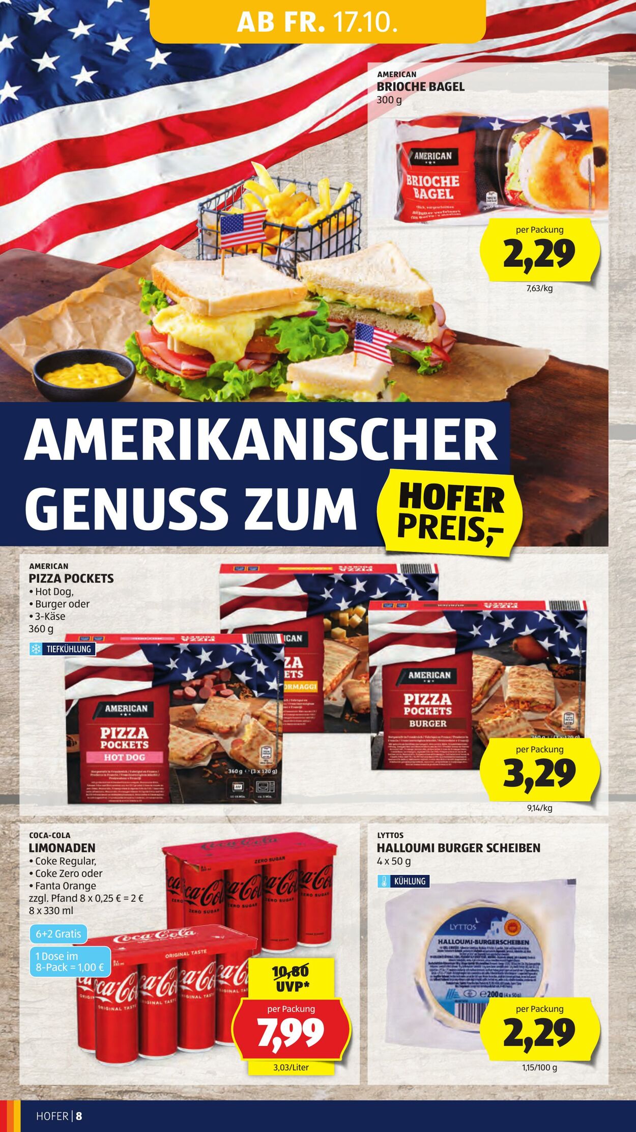 Prospekt Hofer 17.10.2025 - 23.10.2025