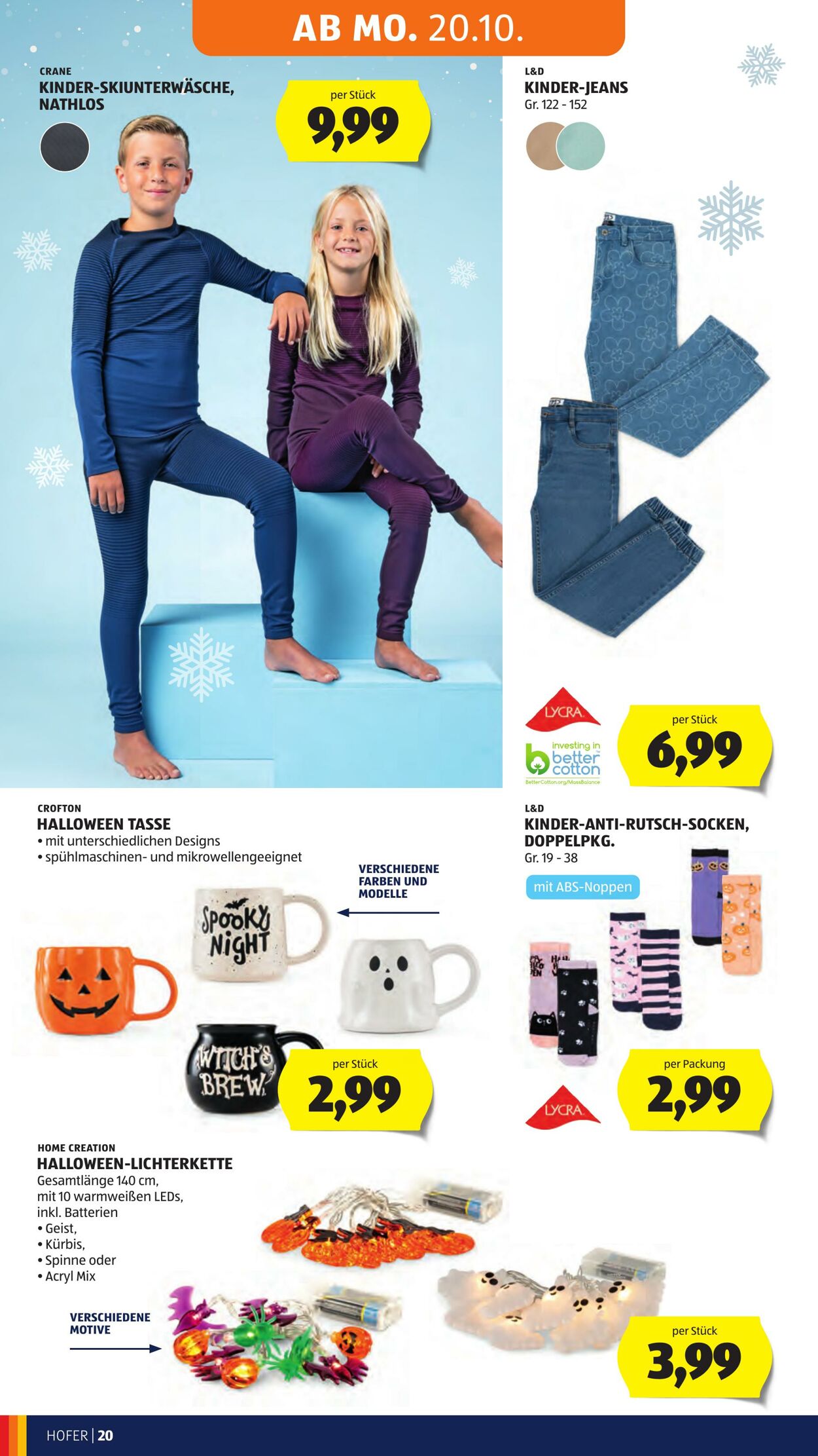 Prospekt Hofer 17.10.2025 - 23.10.2025
