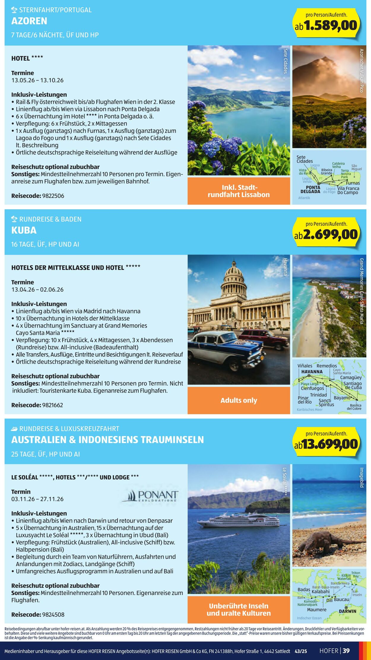 Prospekt Hofer 17.10.2025 - 23.10.2025