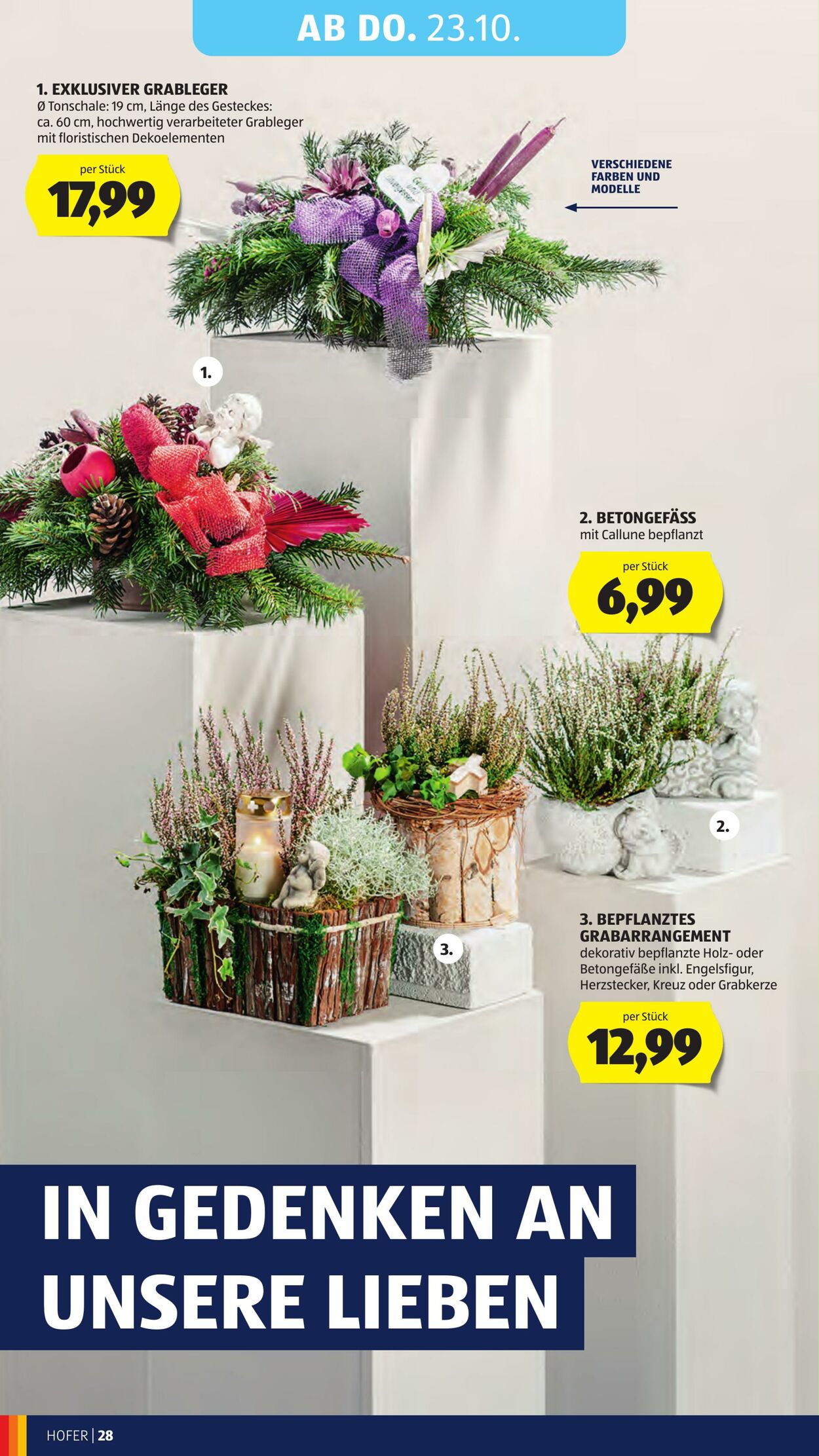 Prospekt Hofer 17.10.2025 - 23.10.2025