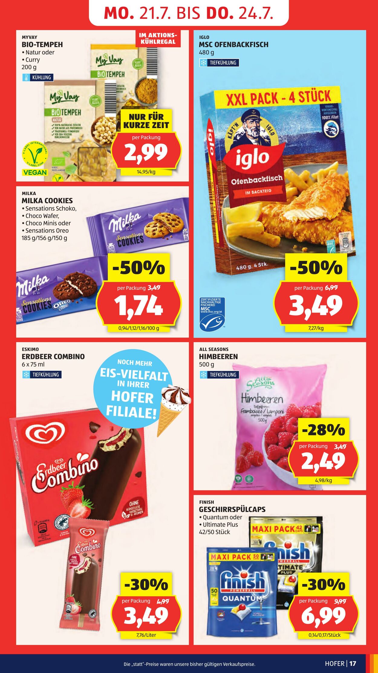 Prospekt Hofer 18.07.2025 - 24.07.2025