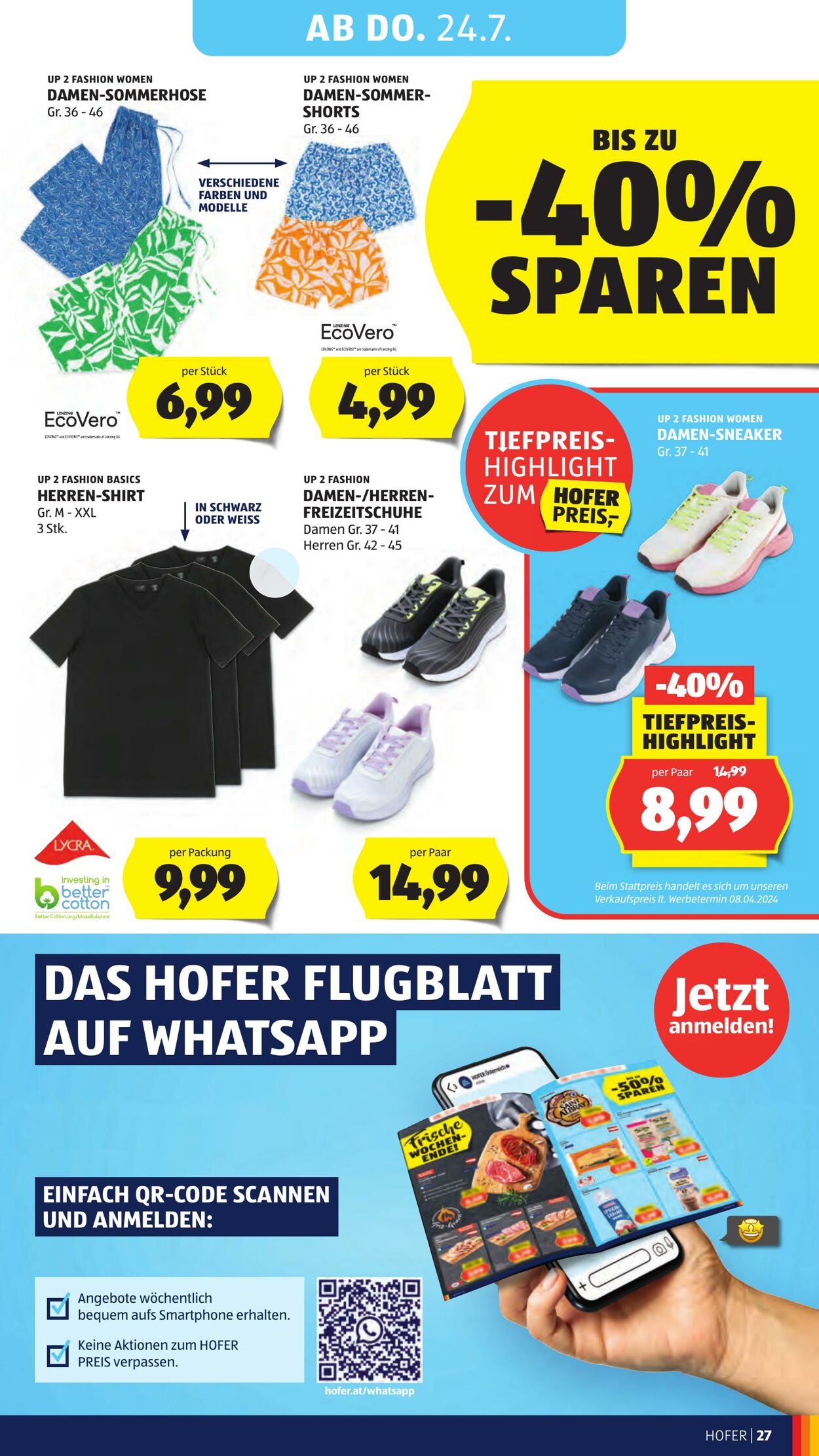 Prospekt Hofer 18.07.2025 - 24.07.2025
