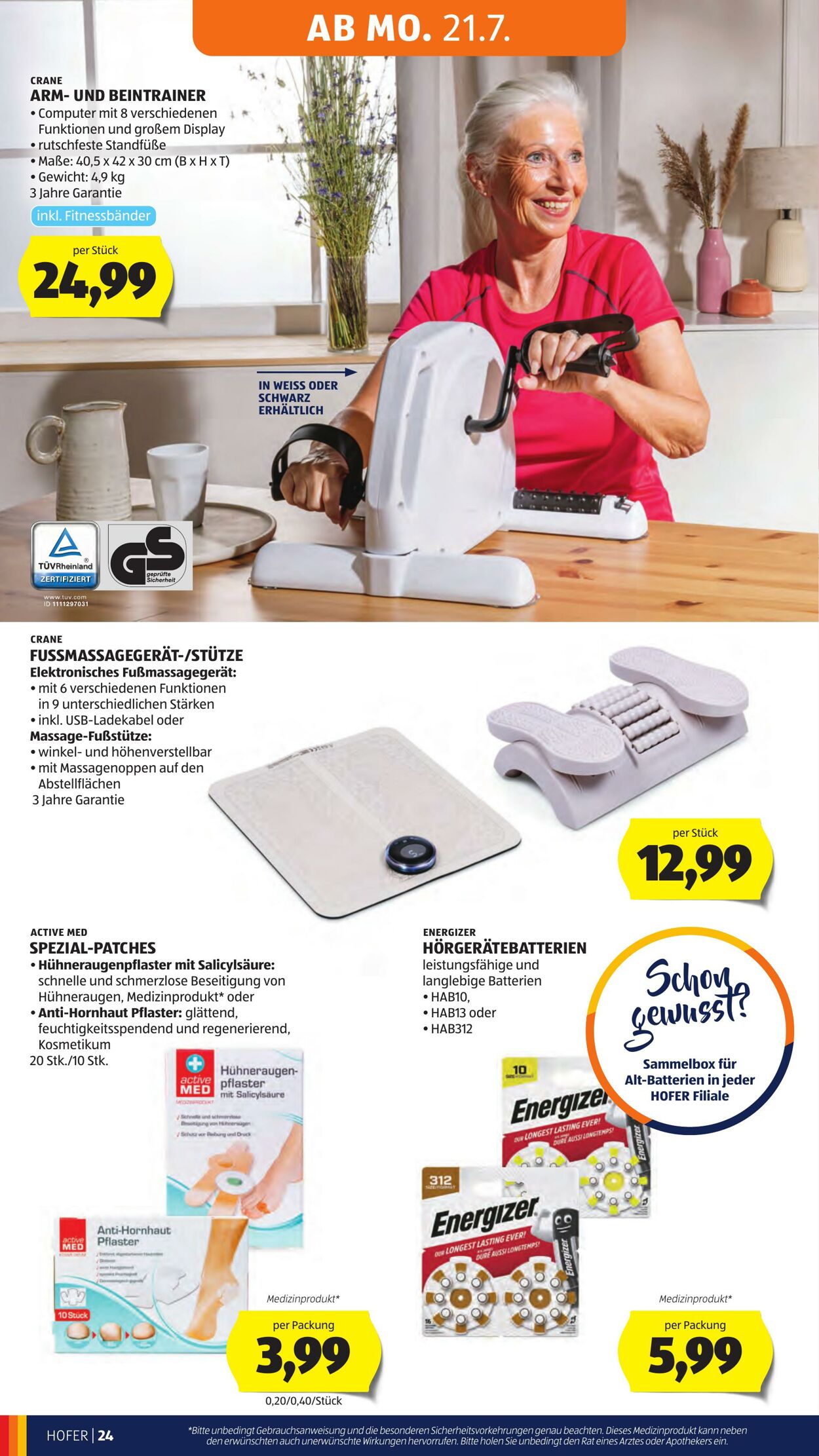 Prospekt Hofer 18.07.2025 - 24.07.2025