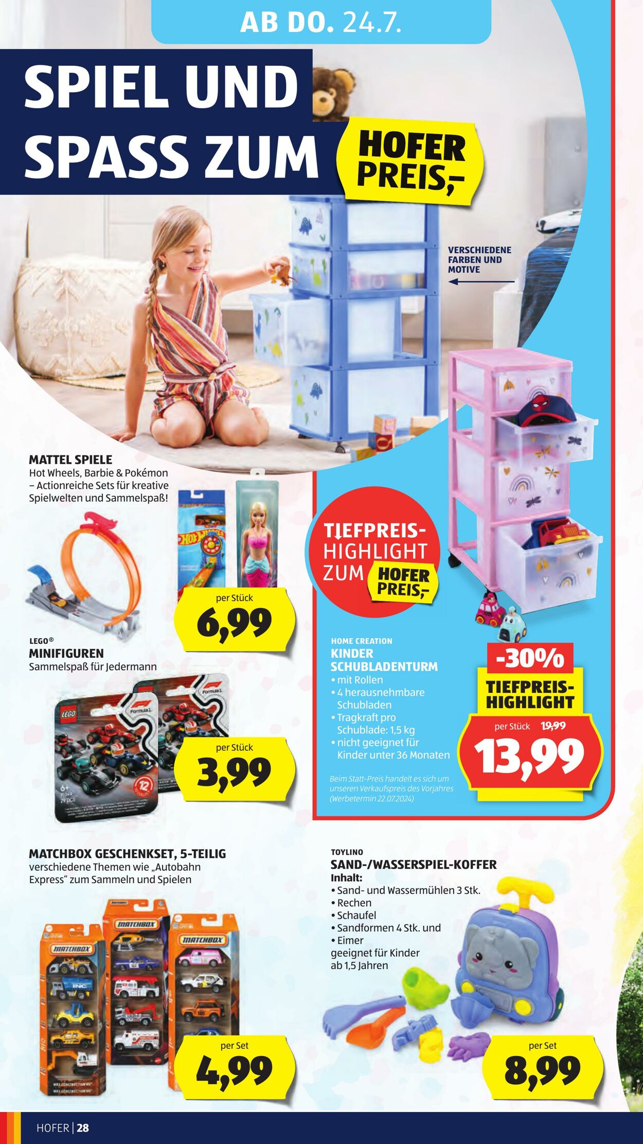 Prospekt Hofer 18.07.2025 - 24.07.2025
