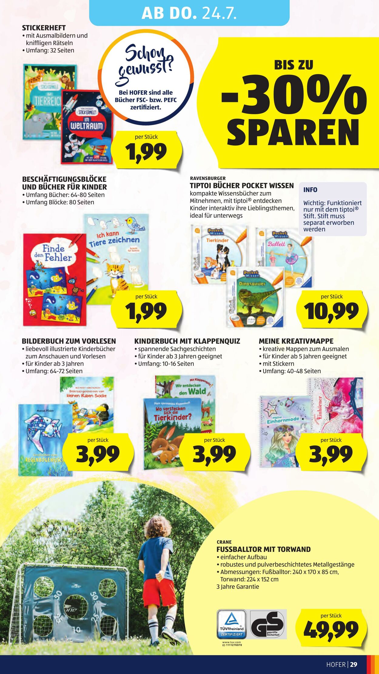 Prospekt Hofer 18.07.2025 - 24.07.2025