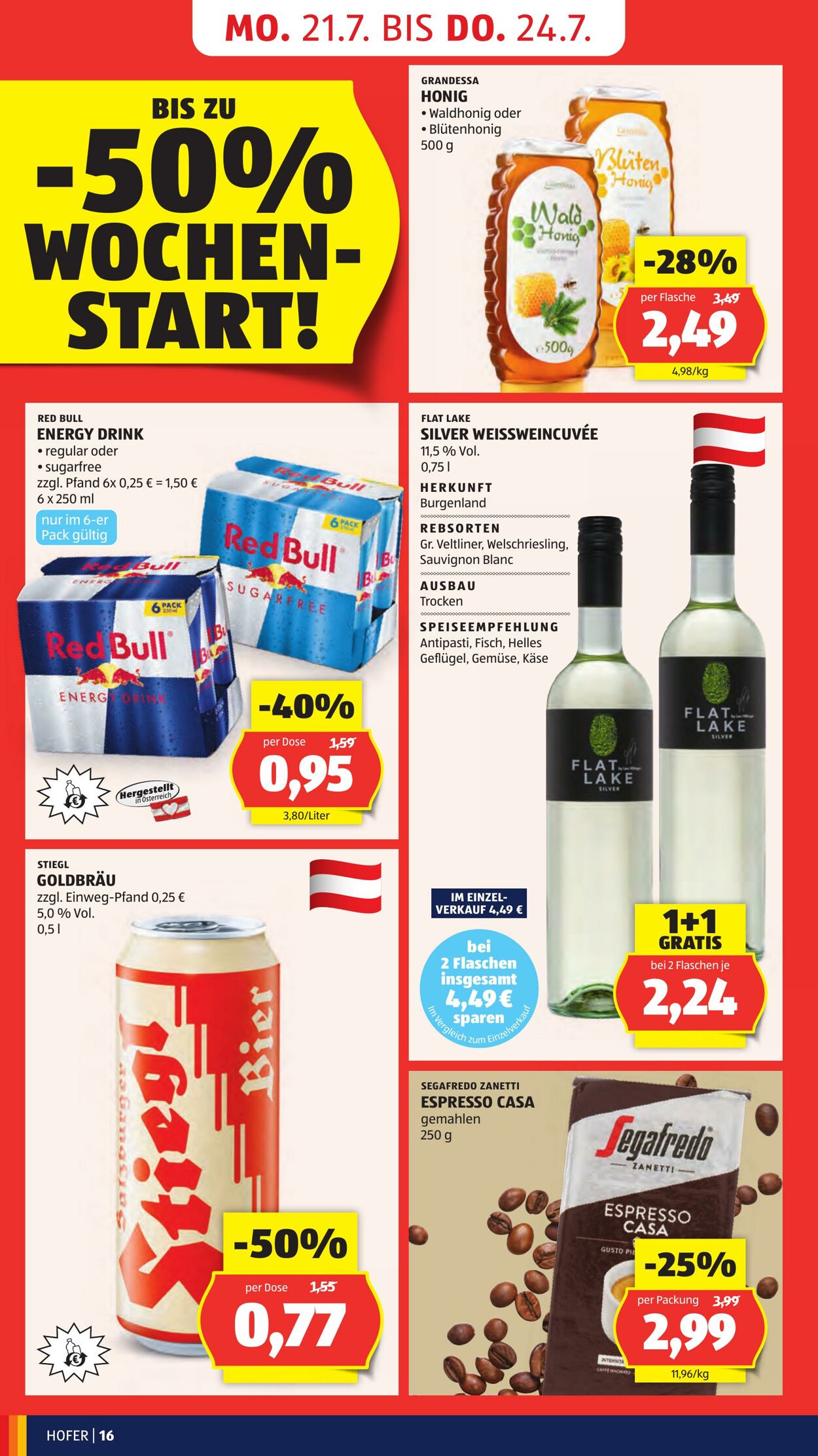 Prospekt Hofer 18.07.2025 - 24.07.2025