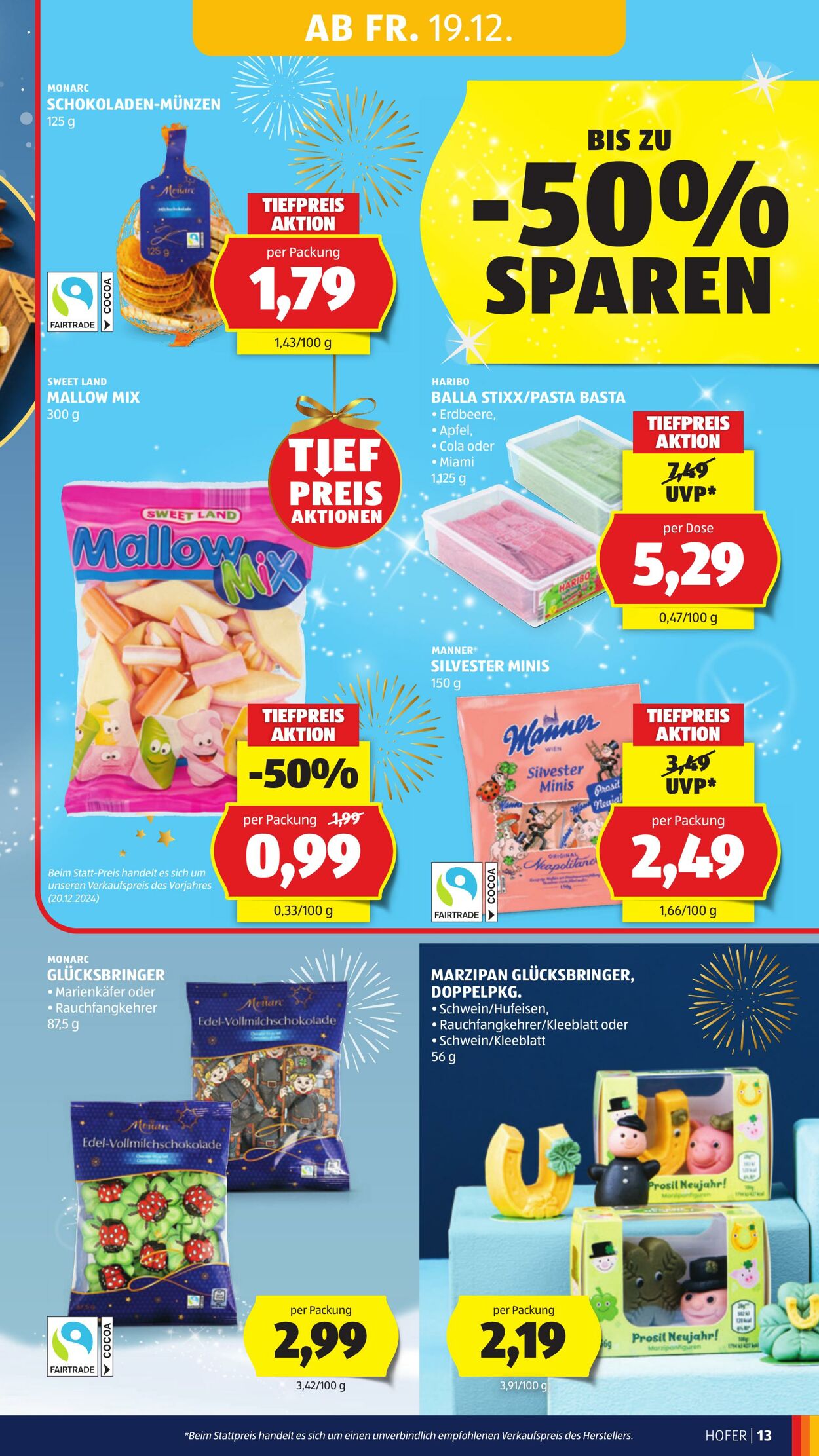 Prospekt Hofer 19.12.2025 - 24.12.2025