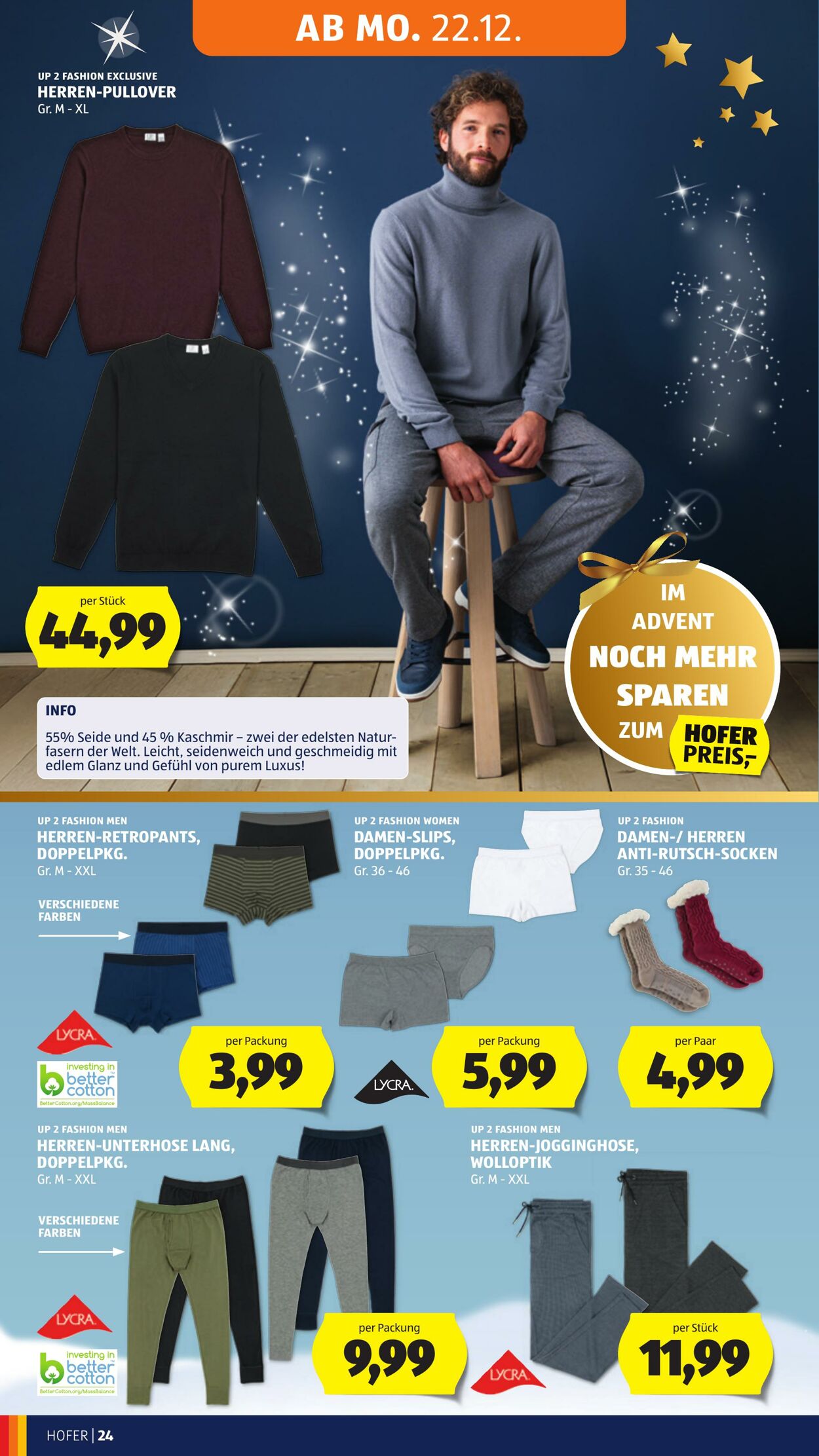 Prospekt Hofer 19.12.2025 - 24.12.2025