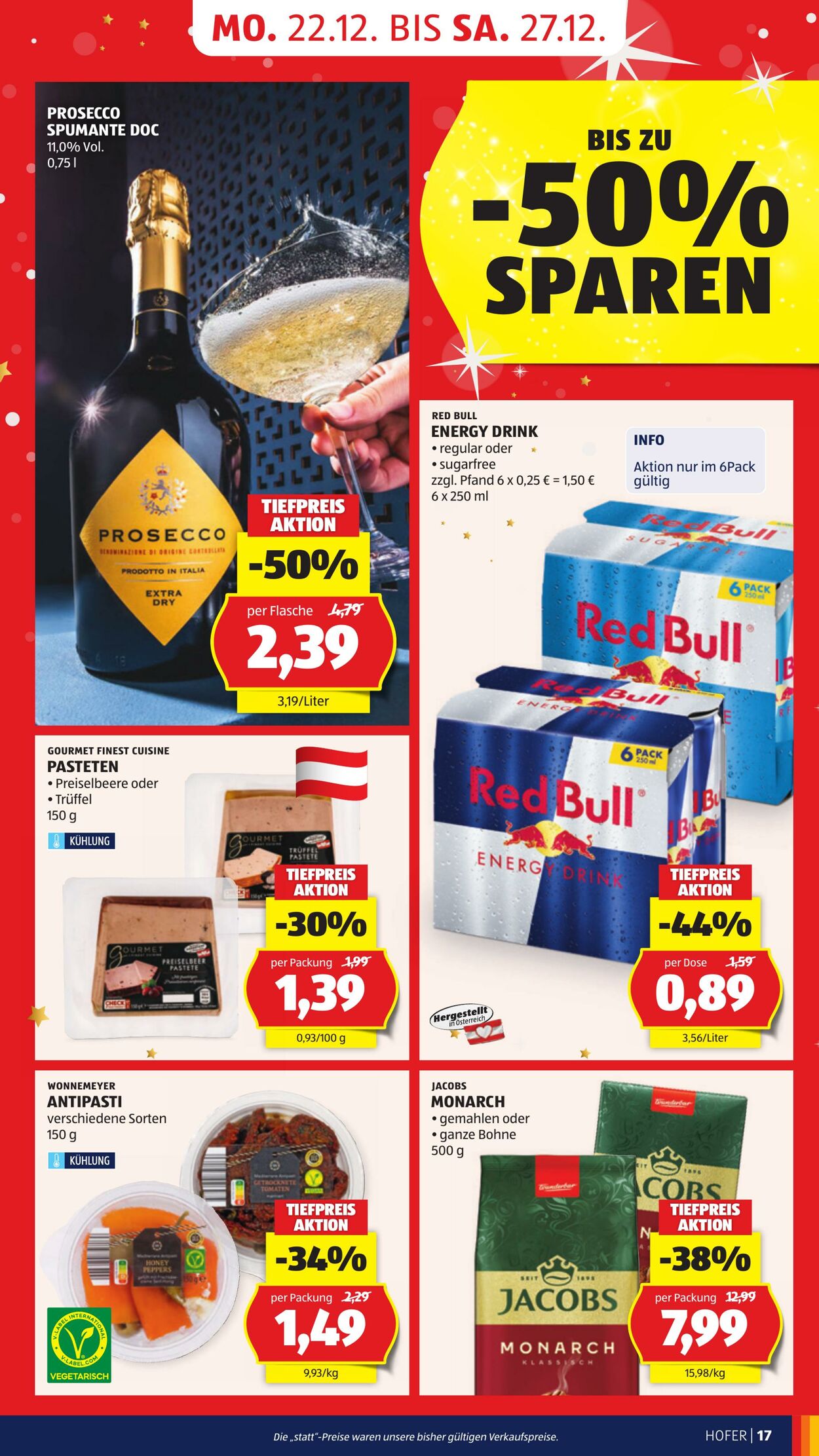 Prospekt Hofer 19.12.2025 - 24.12.2025