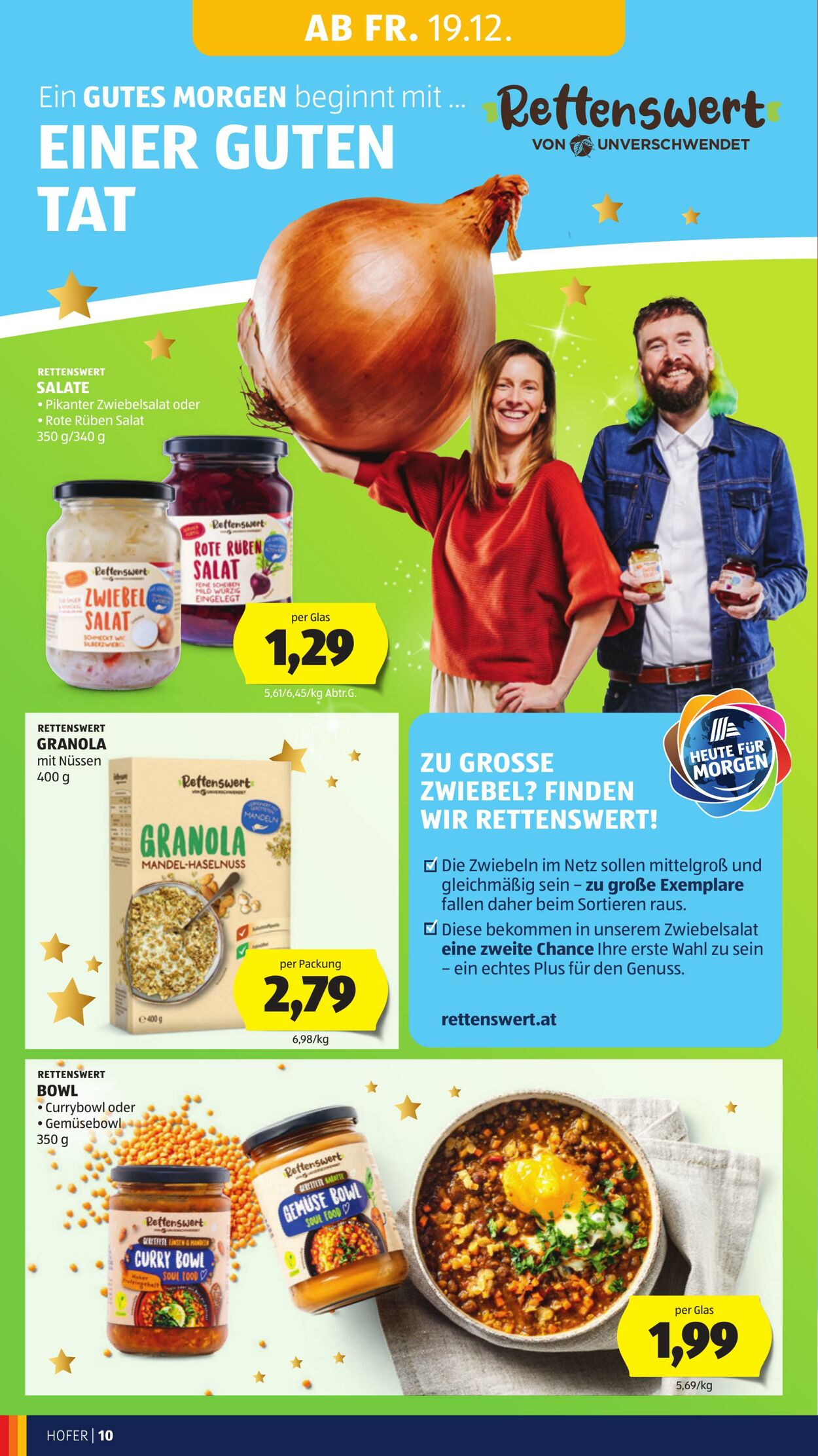 Prospekt Hofer 19.12.2025 - 24.12.2025