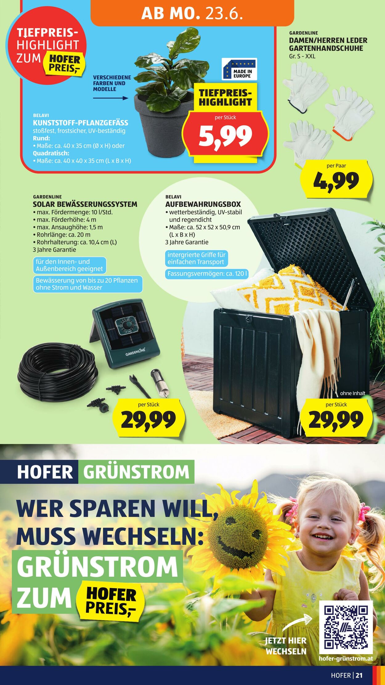 Prospekt Hofer 20.06.2025 - 26.06.2025