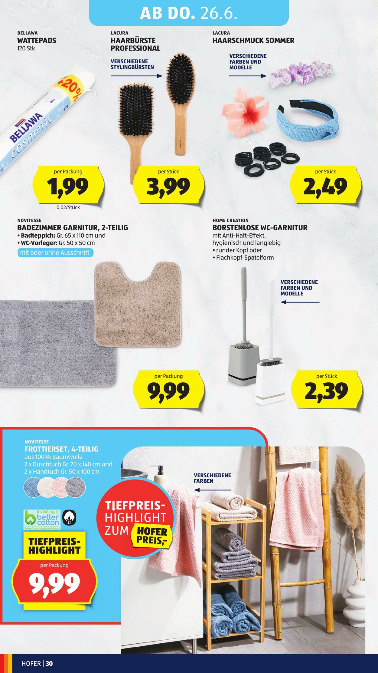 Prospekt Hofer 20.06.2025 - 26.06.2025