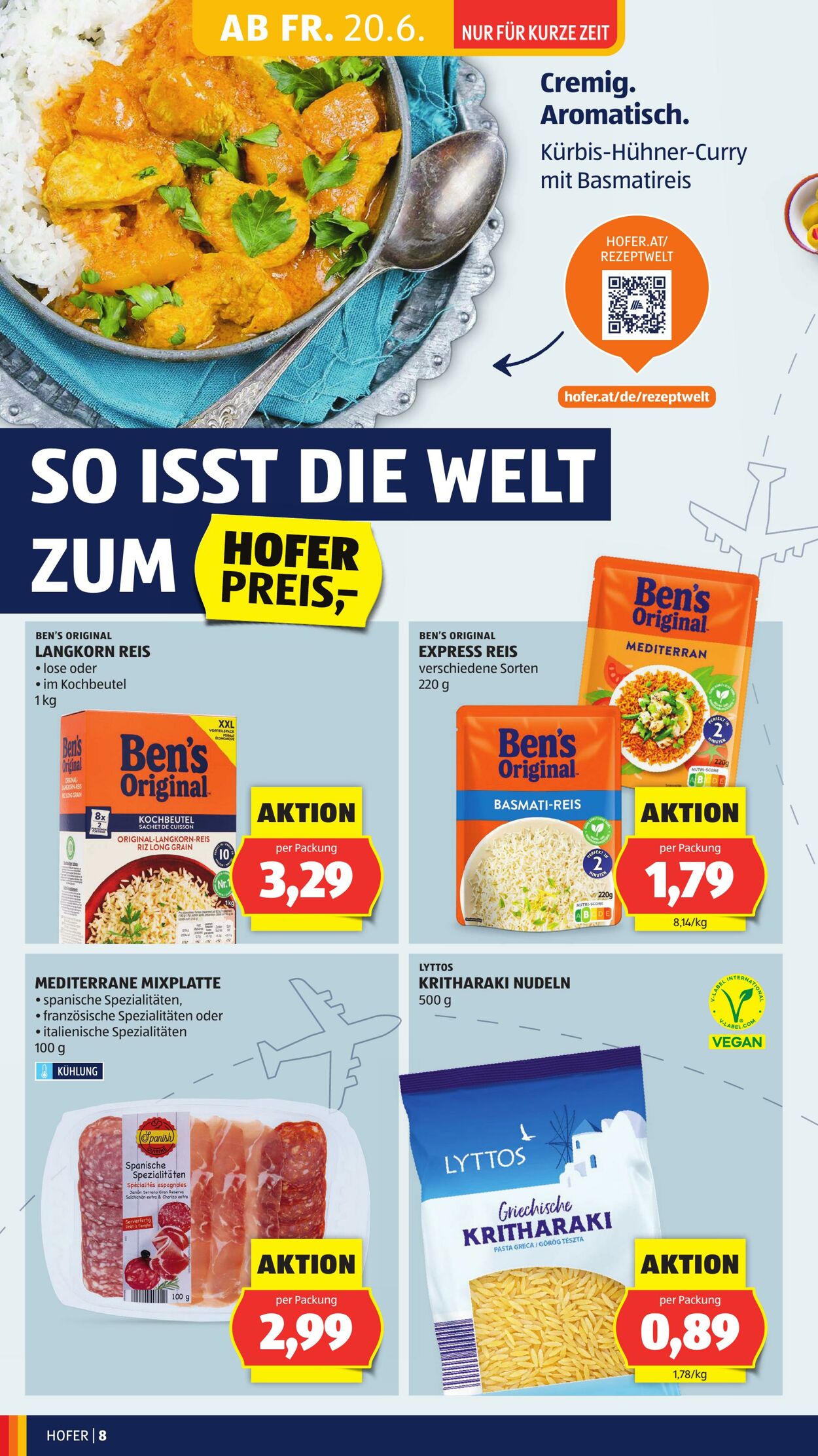 Prospekt Hofer 20.06.2025 - 26.06.2025