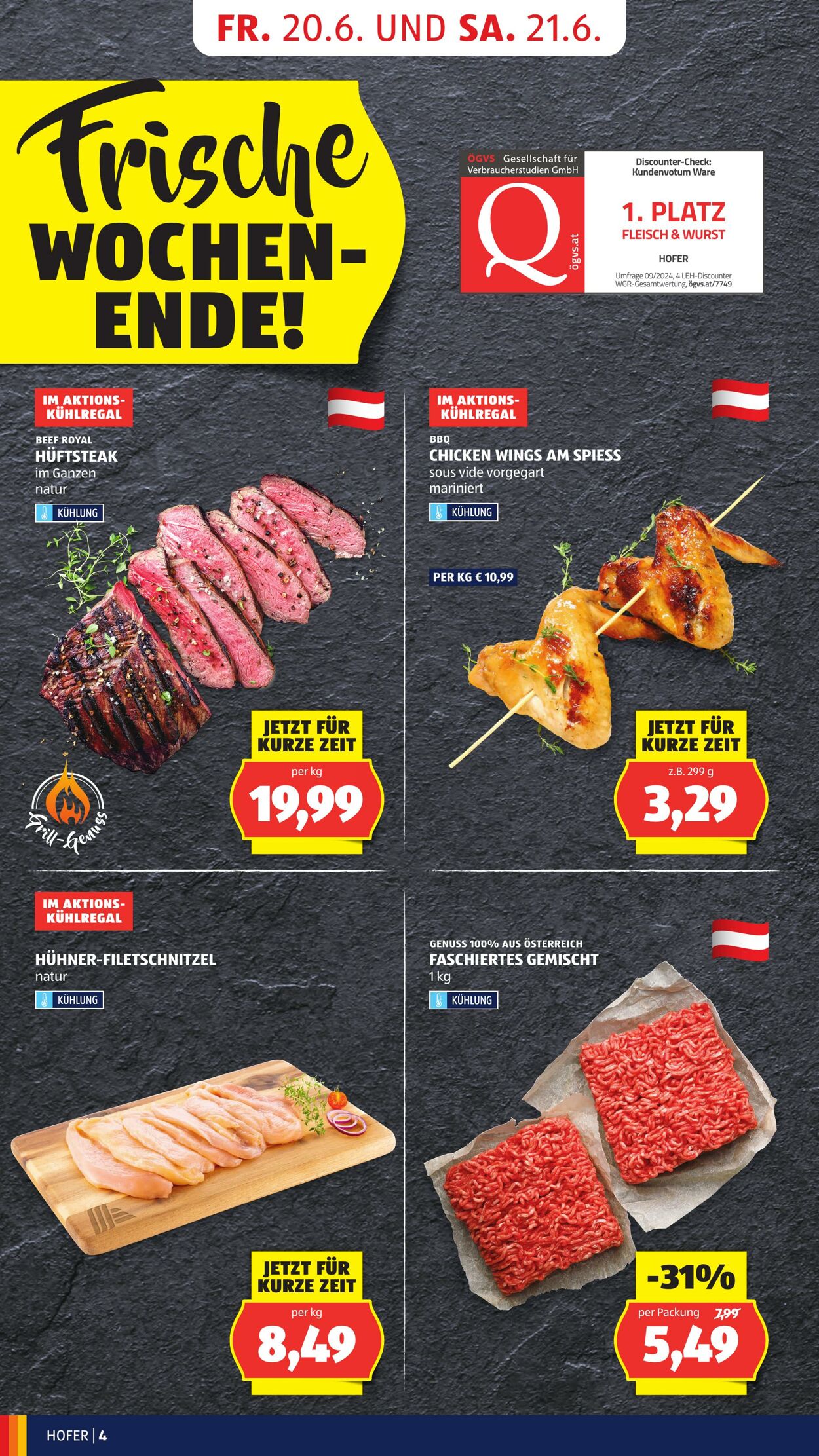 Prospekt Hofer 20.06.2025 - 26.06.2025