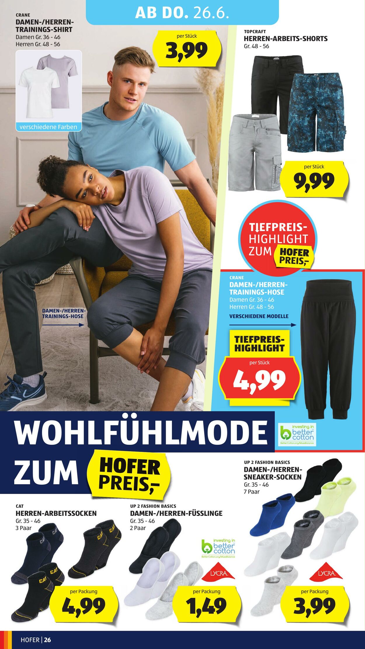 Prospekt Hofer 20.06.2025 - 26.06.2025